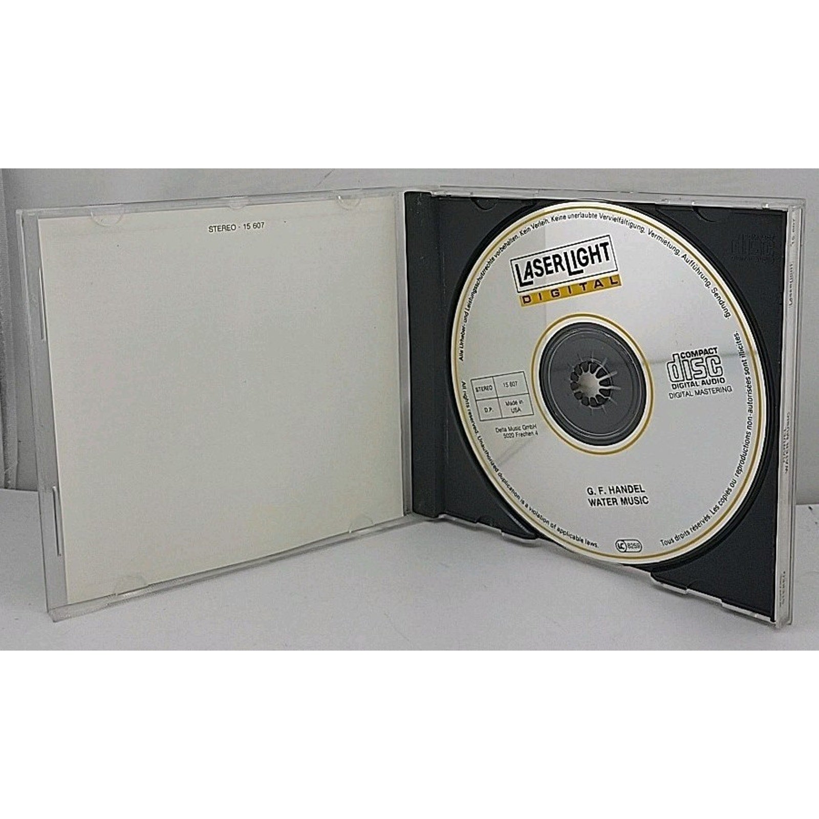 Water Music Ste 1-3/Solomon/& by Les Lunes Du Cousin Jacques (CD, 1989)