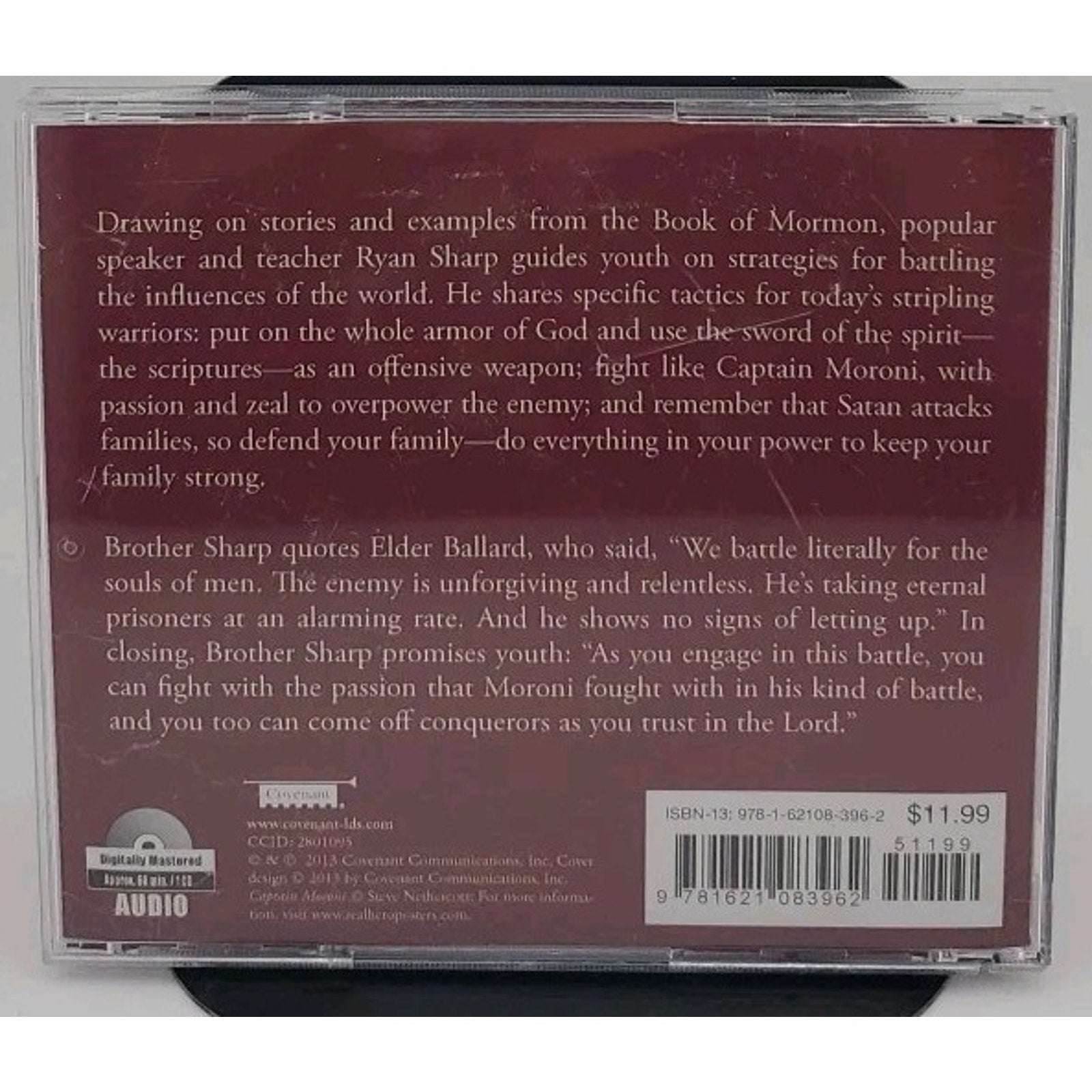 Engage in the Battle by Ryan Sharp (Audiobook) LDS 2013 CD