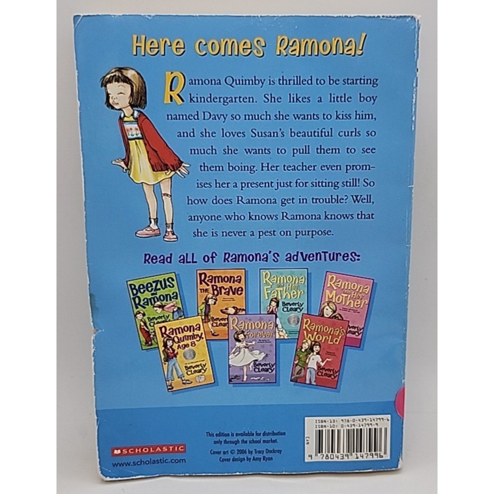 Ramona the Pest by Beverly Cleary (Trade Paperback)