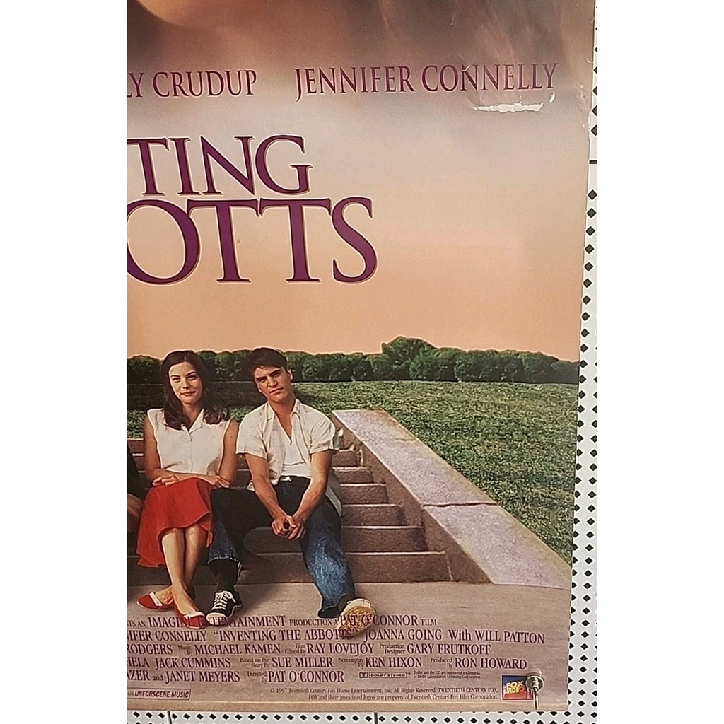 Original Inventing The Abbotts Movie Poster 40"X 27" Liv Tyler Phoenix