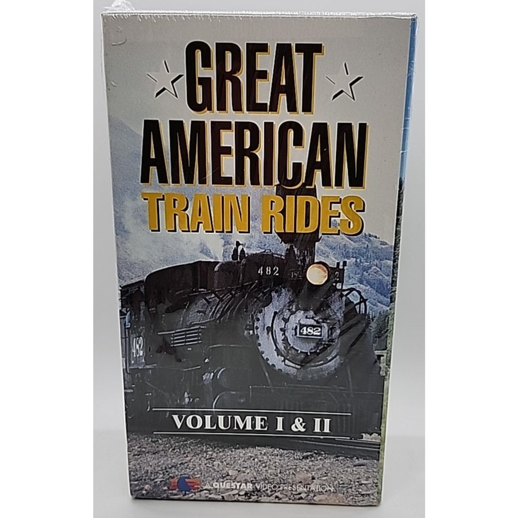 Great American Train Rides Volume I & II (VHS)