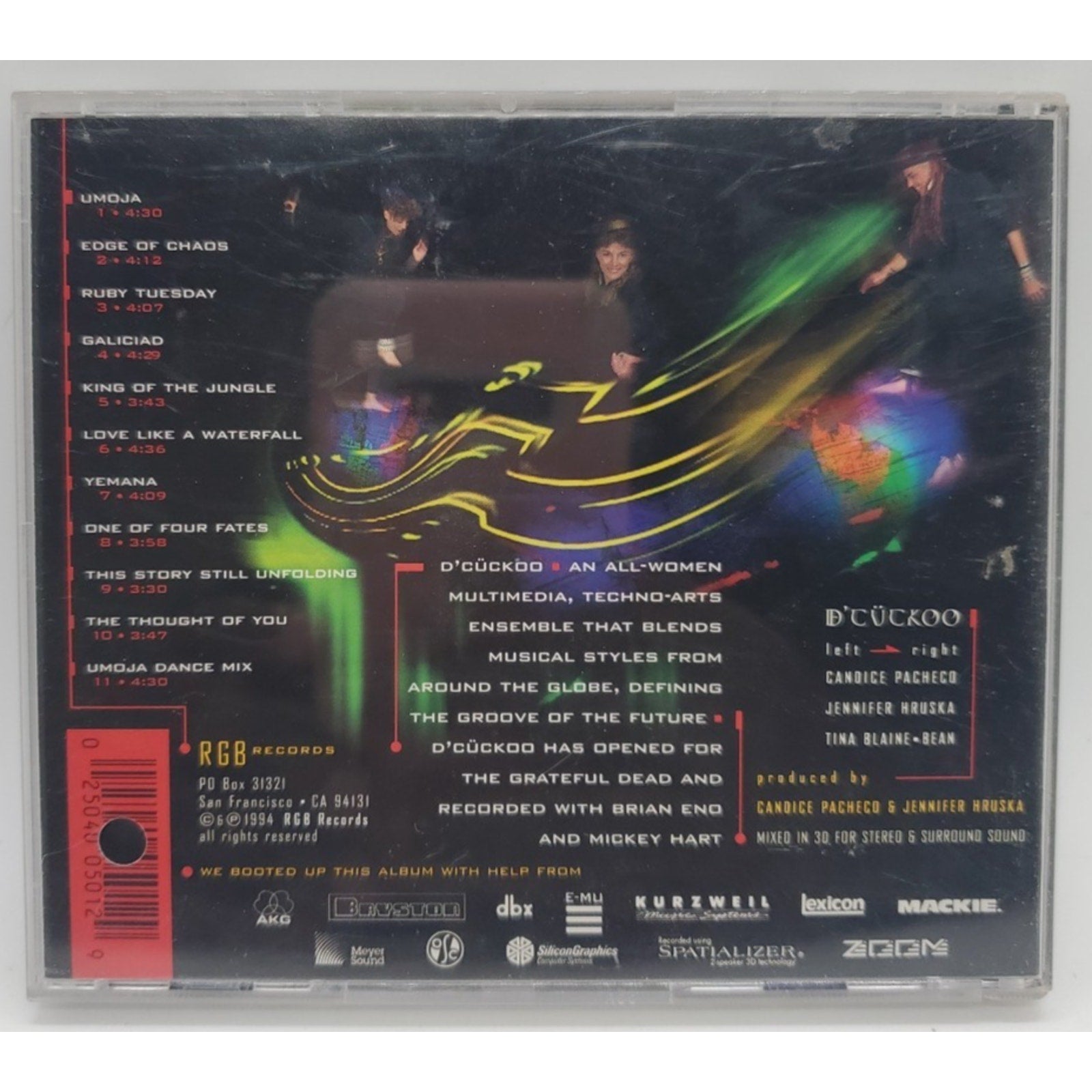 Umoja by D'Cuckoo (CD, Feb-1994, RGB Records)