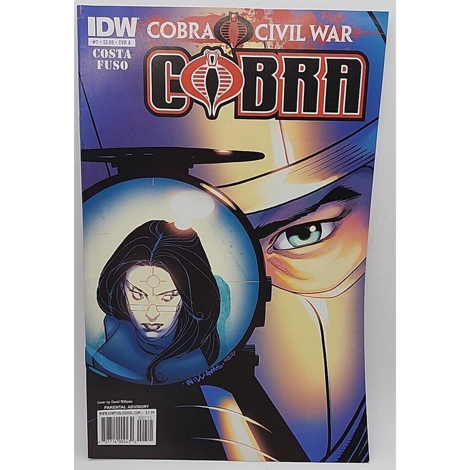 GI Joe Cobra Civil War #7 (2011) IDW Comics ~ Cover A