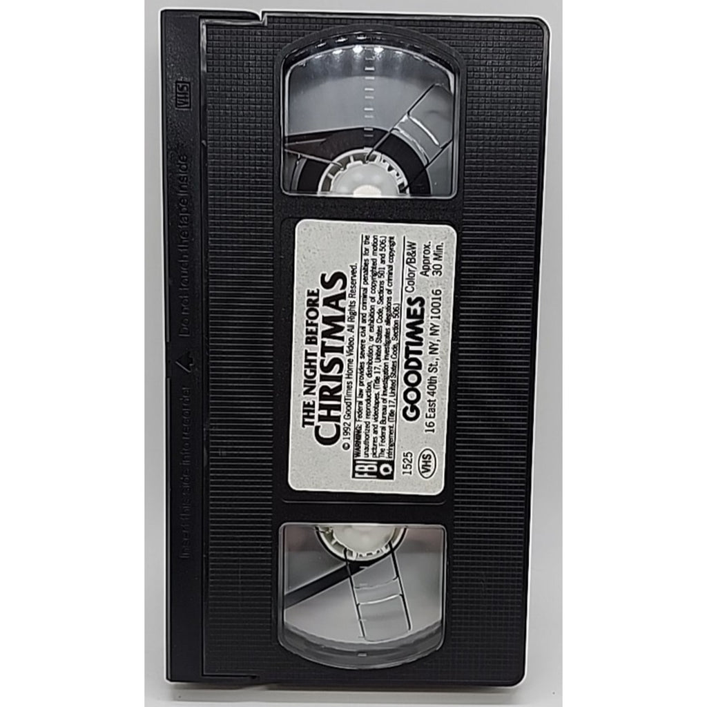 The Night Before Christmas VHS (GoodTime Video, 1992)
