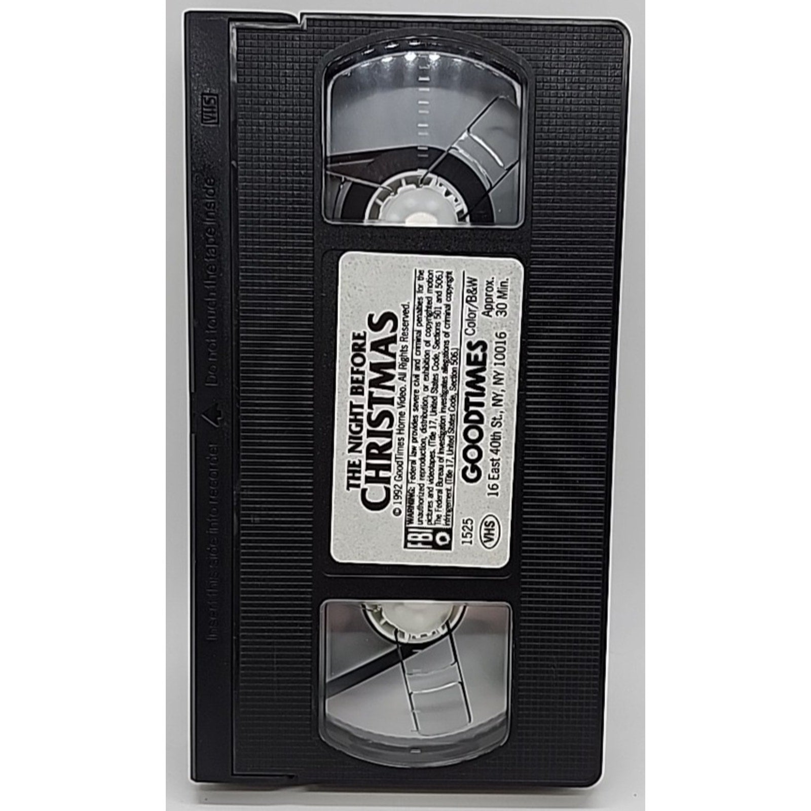 The Night Before Christmas VHS (GoodTime Video, 1992)