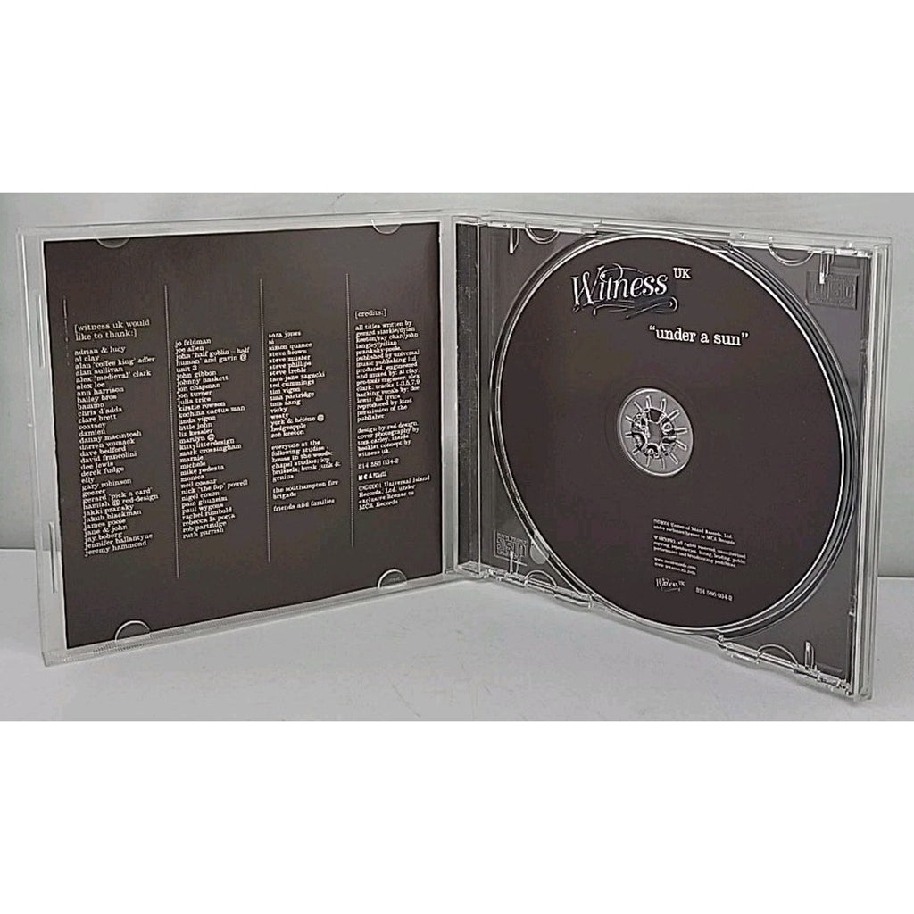 Under a Sun by Witness Uk (CD, 2001)