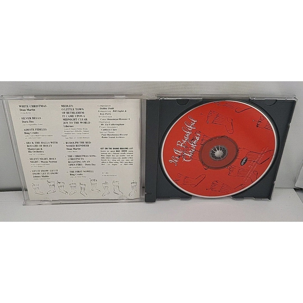 Various Artists – It's A Beautiful Christmas CD 1994 Holiday Rhino Records