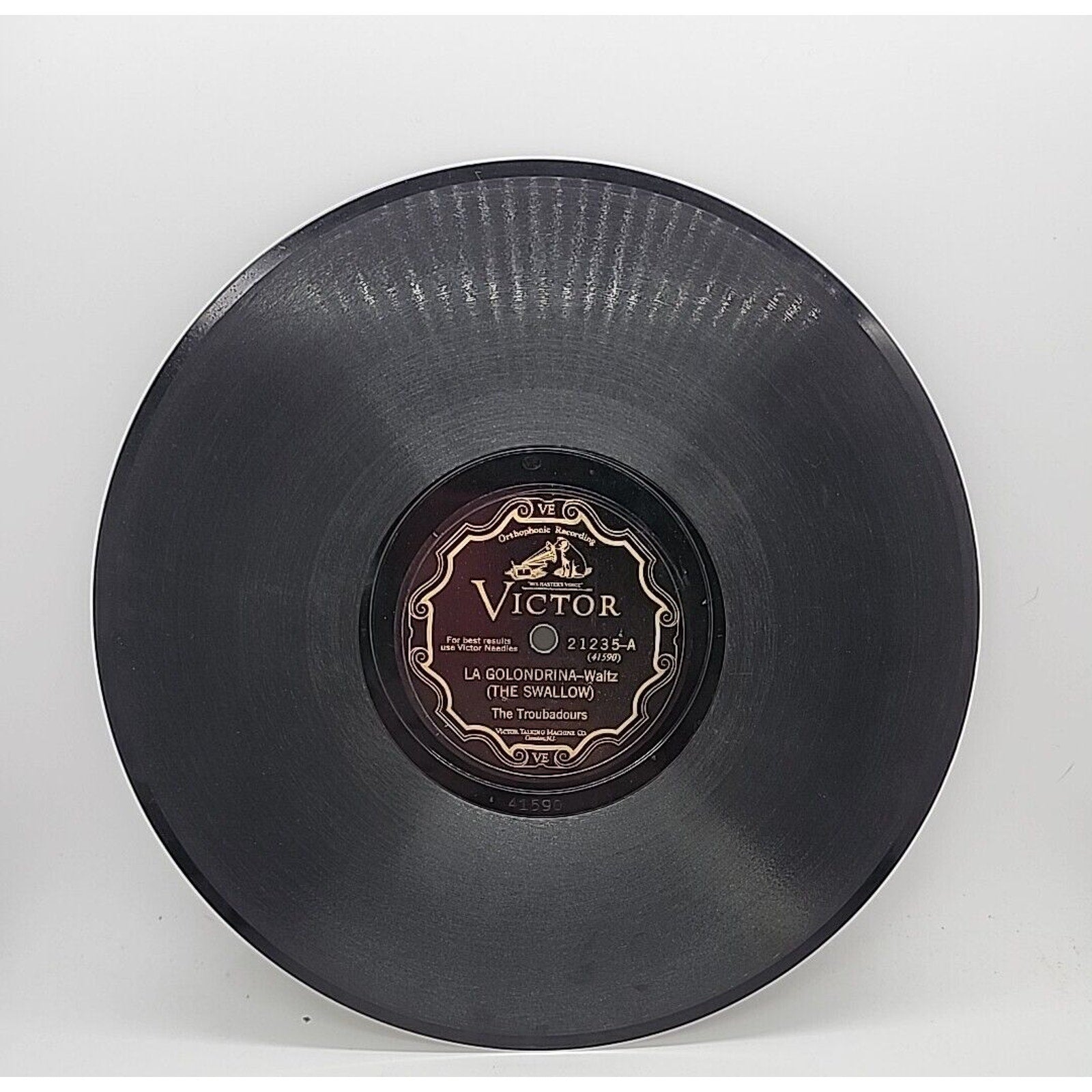 La Golondrina- Waltz (The Swallow) The Troubadours (Record)