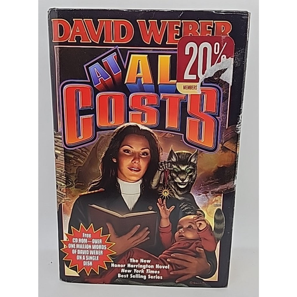 At All Costs by David Weber (2005, Hardcover) *NO CD*