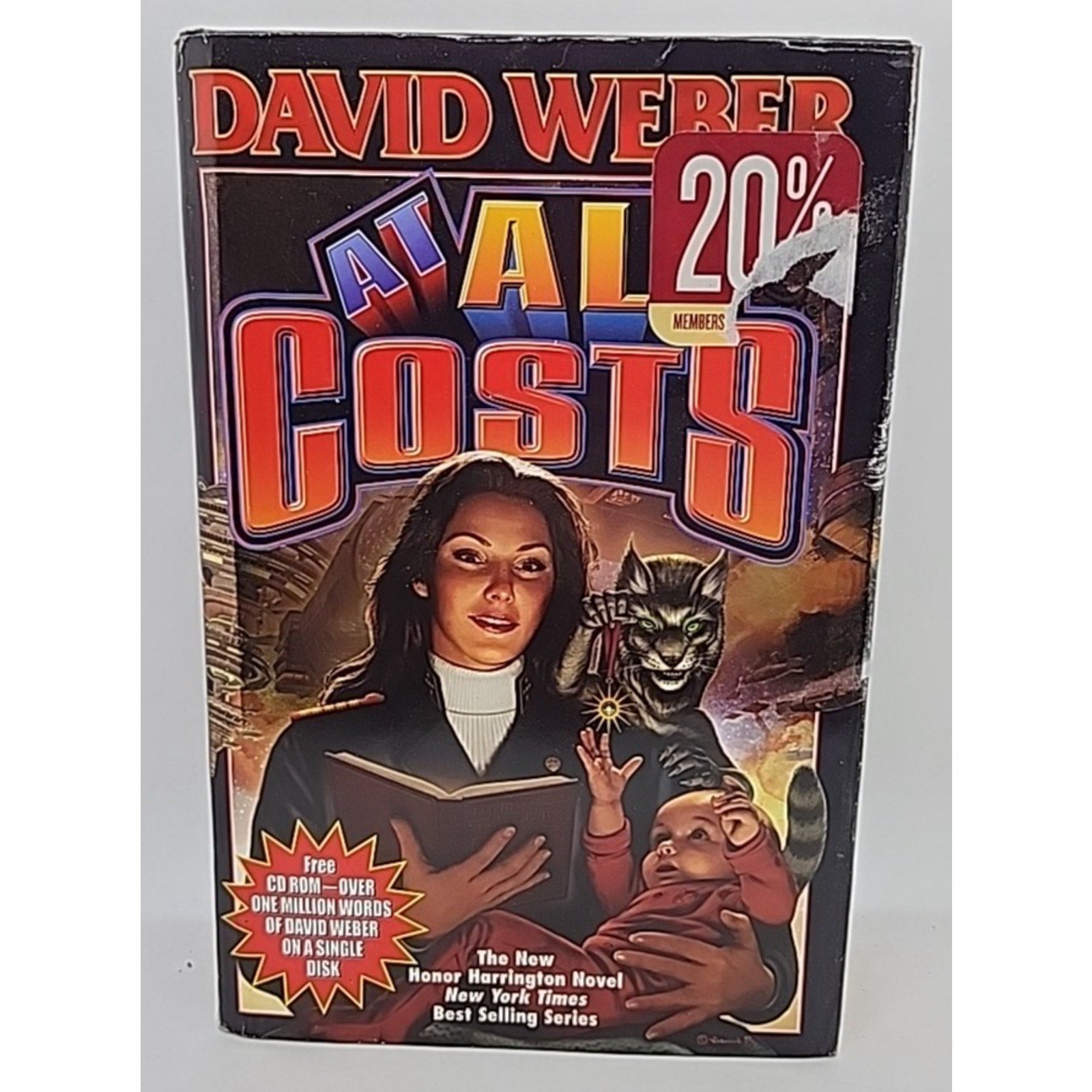 At All Costs by David Weber (2005, Hardcover) *NO CD*