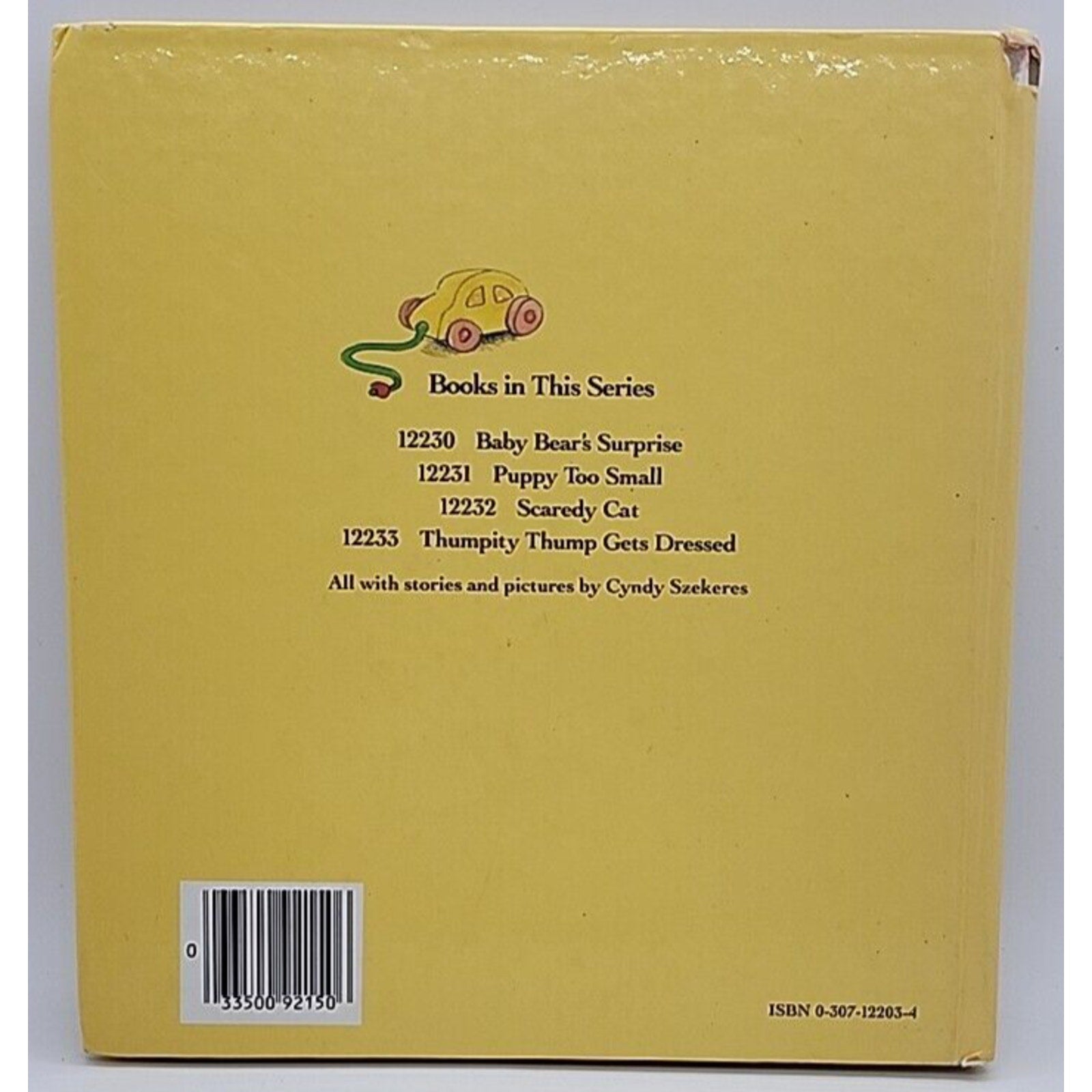 Thumpity Thump Gets Dressed By Cyndy Szekeres Hardcover
