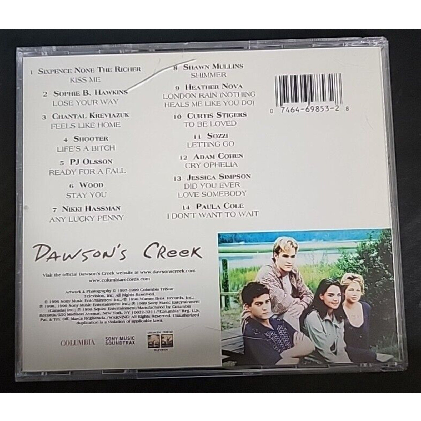 Songs From Dawson's Creek [ENHANCED CD] - Audio CD By Danny Lux