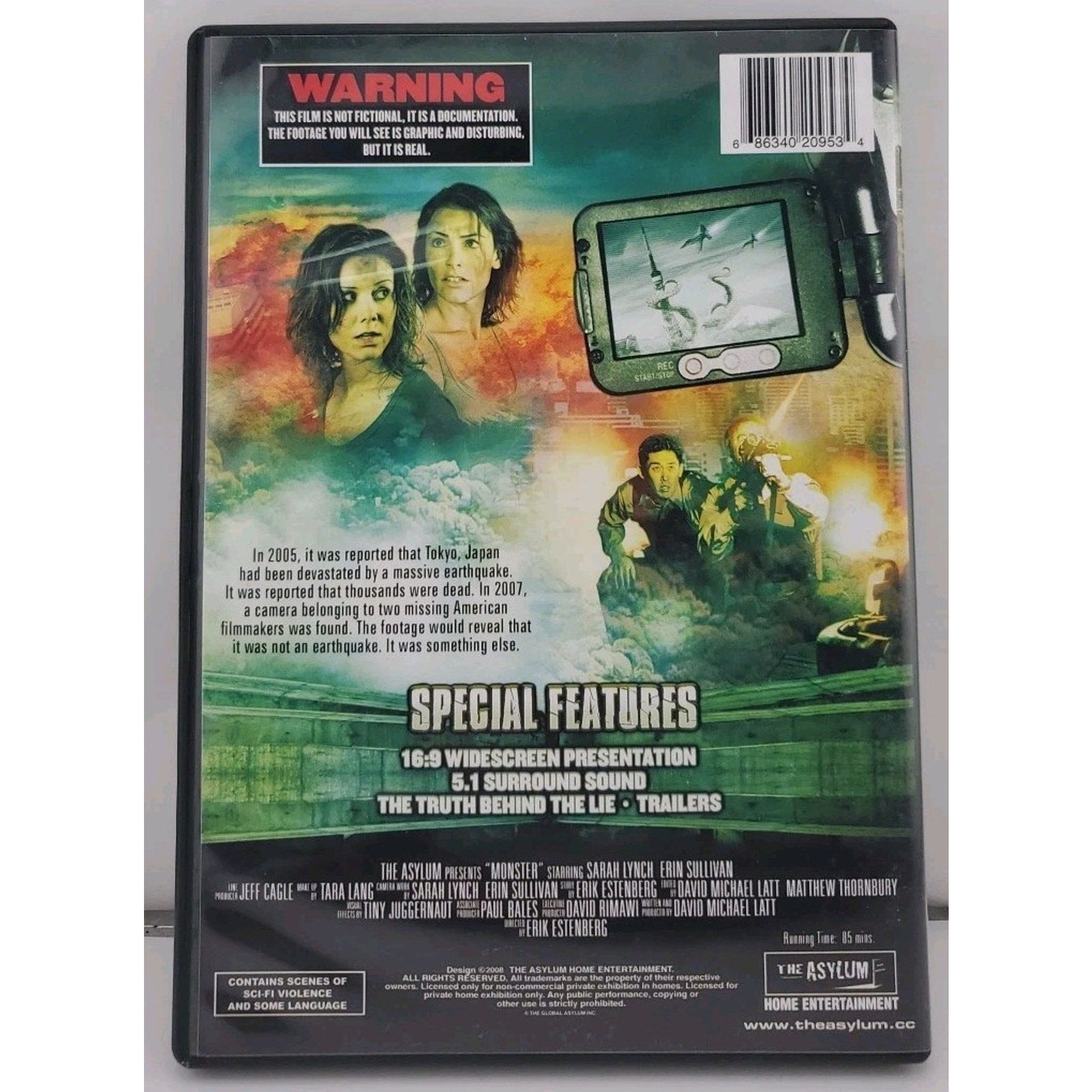 Monster (DVD, 2008)