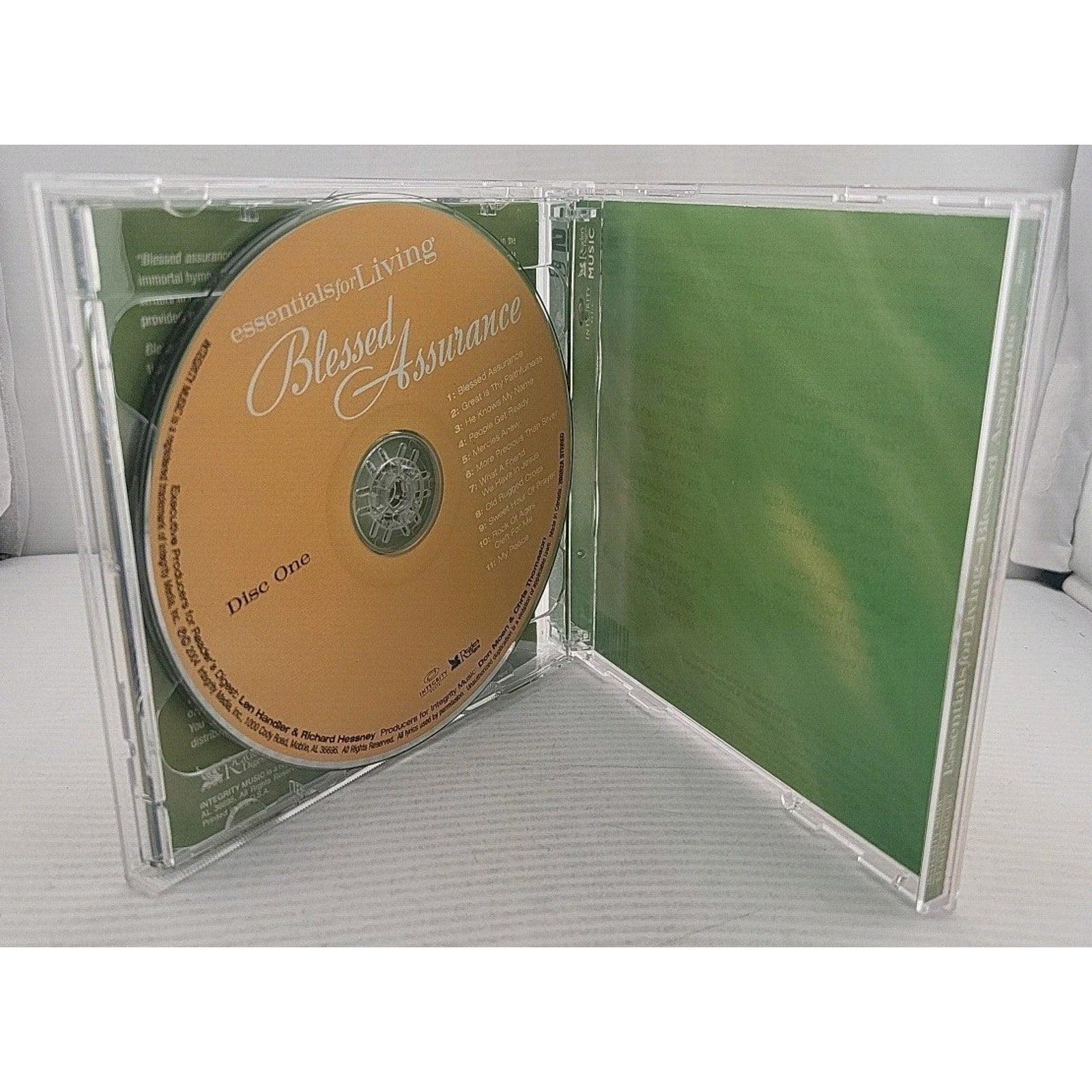 Various Artists – Blessed Assurance CD 2004 Christian Worship Hymns Integrity