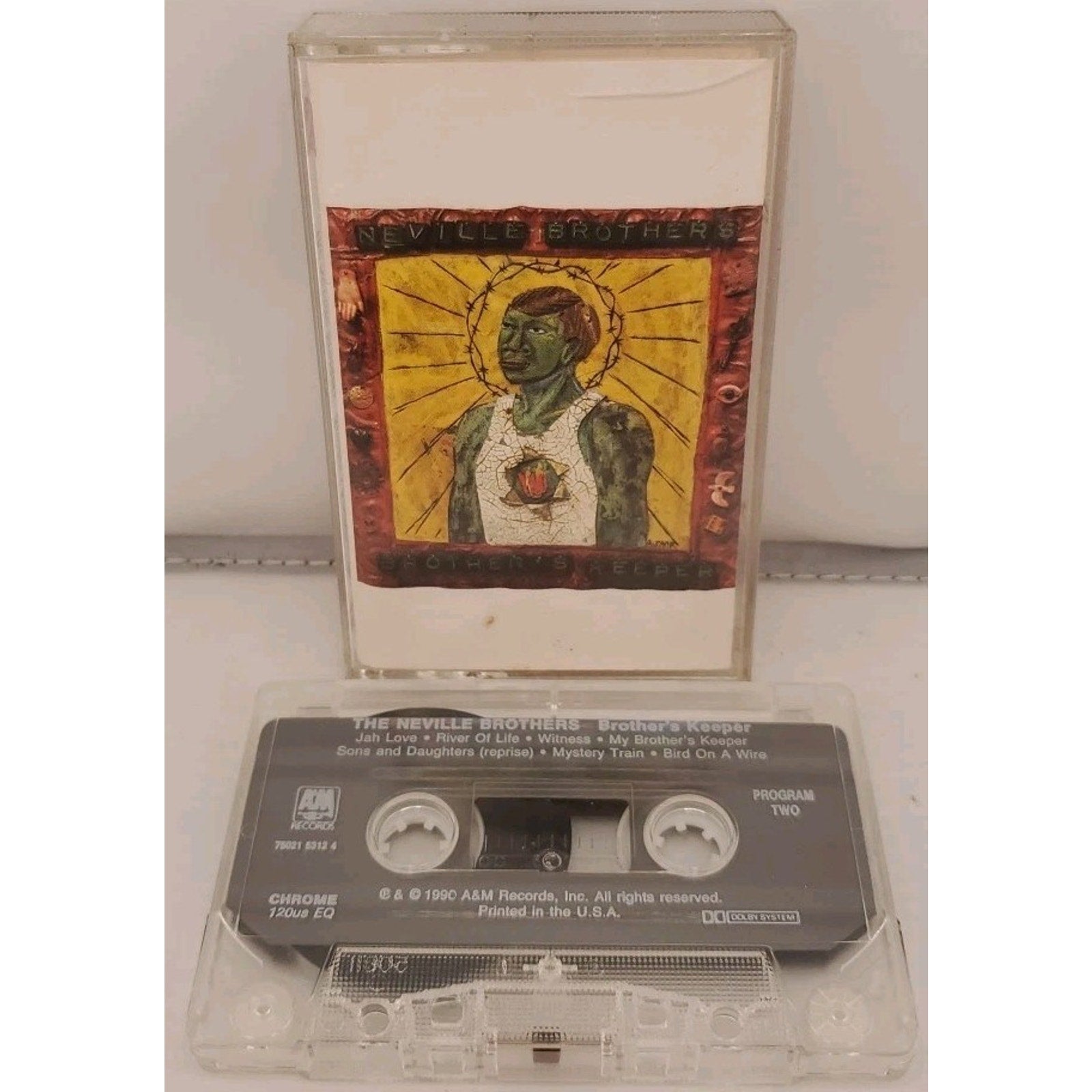 Brother's Keeper by Neville Brothers (Cassette, Aug-1990, A&M (USA))