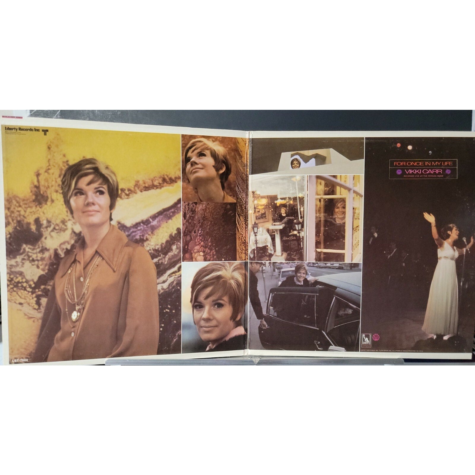 Vikki Carr ‎– For Once In My Life (Vinyl)