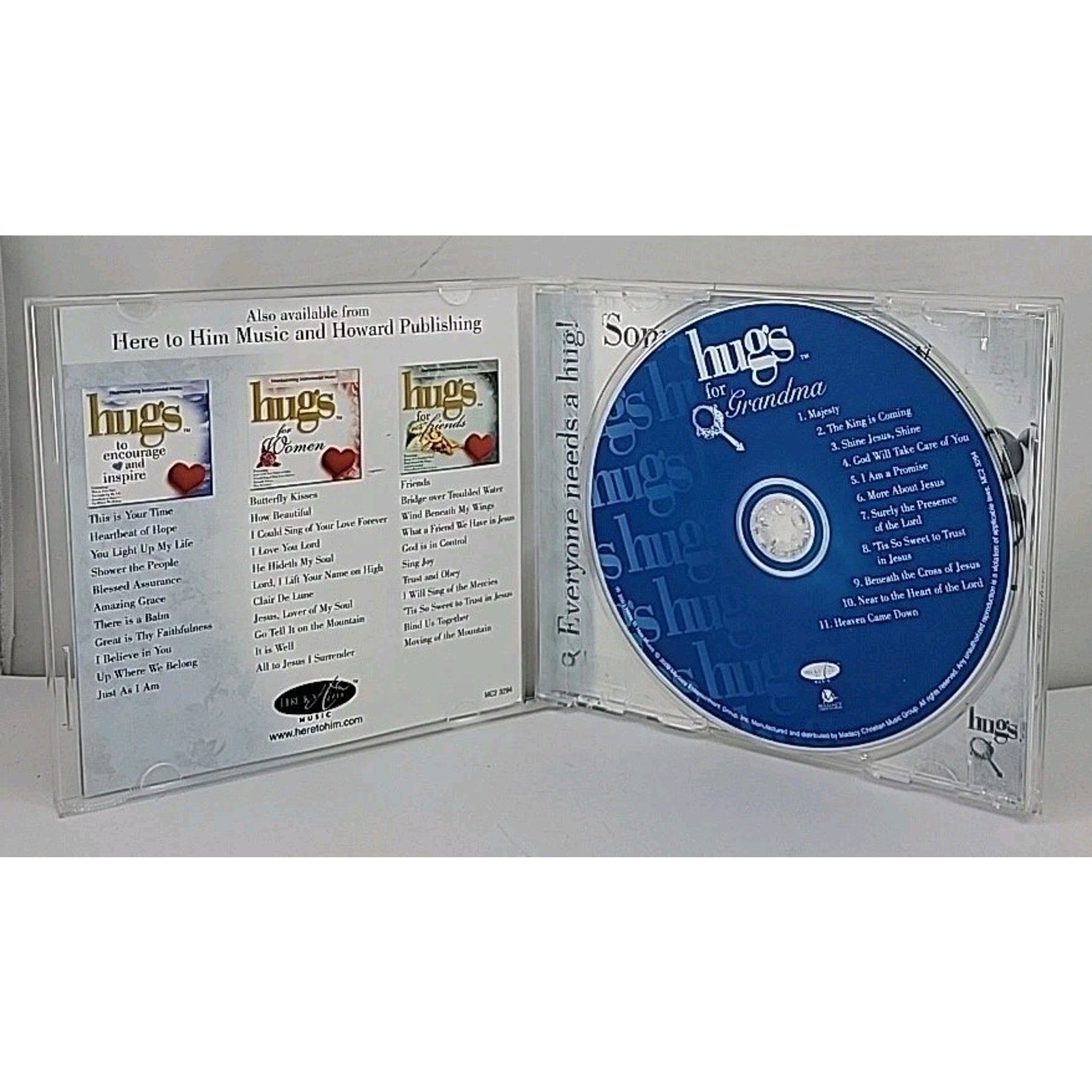 Hugs for Grandma Heartwarming Instrumental Music CD