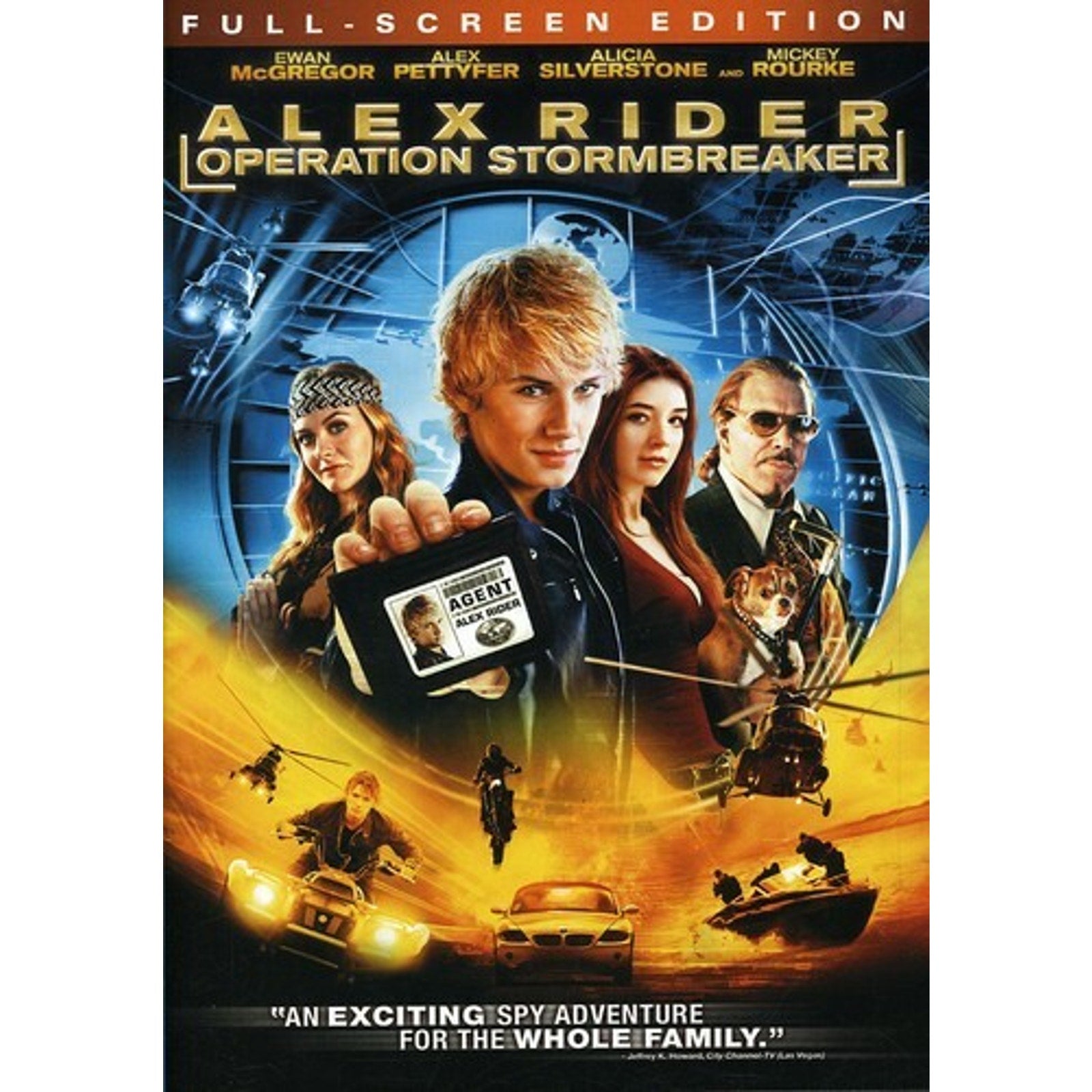 Alex Rider: Operation Stormbreaker (DVD, 2006, Full Frame)
