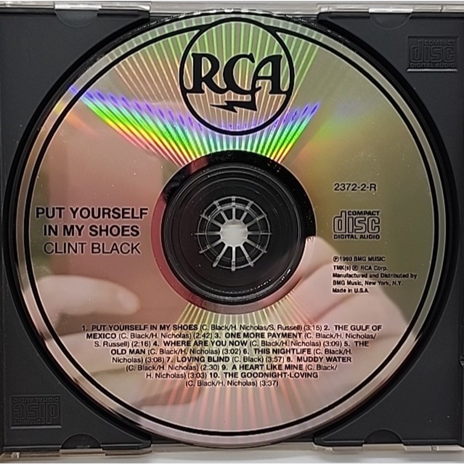 Put Yourself in My Shoes by Clint Black (CD, 1990, RCA)