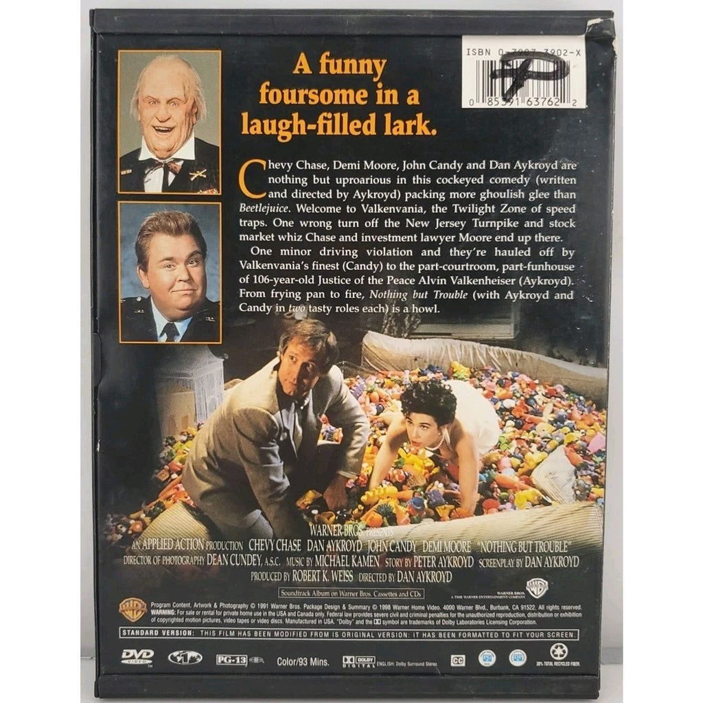 Nothing but Trouble (DVD, 1991)