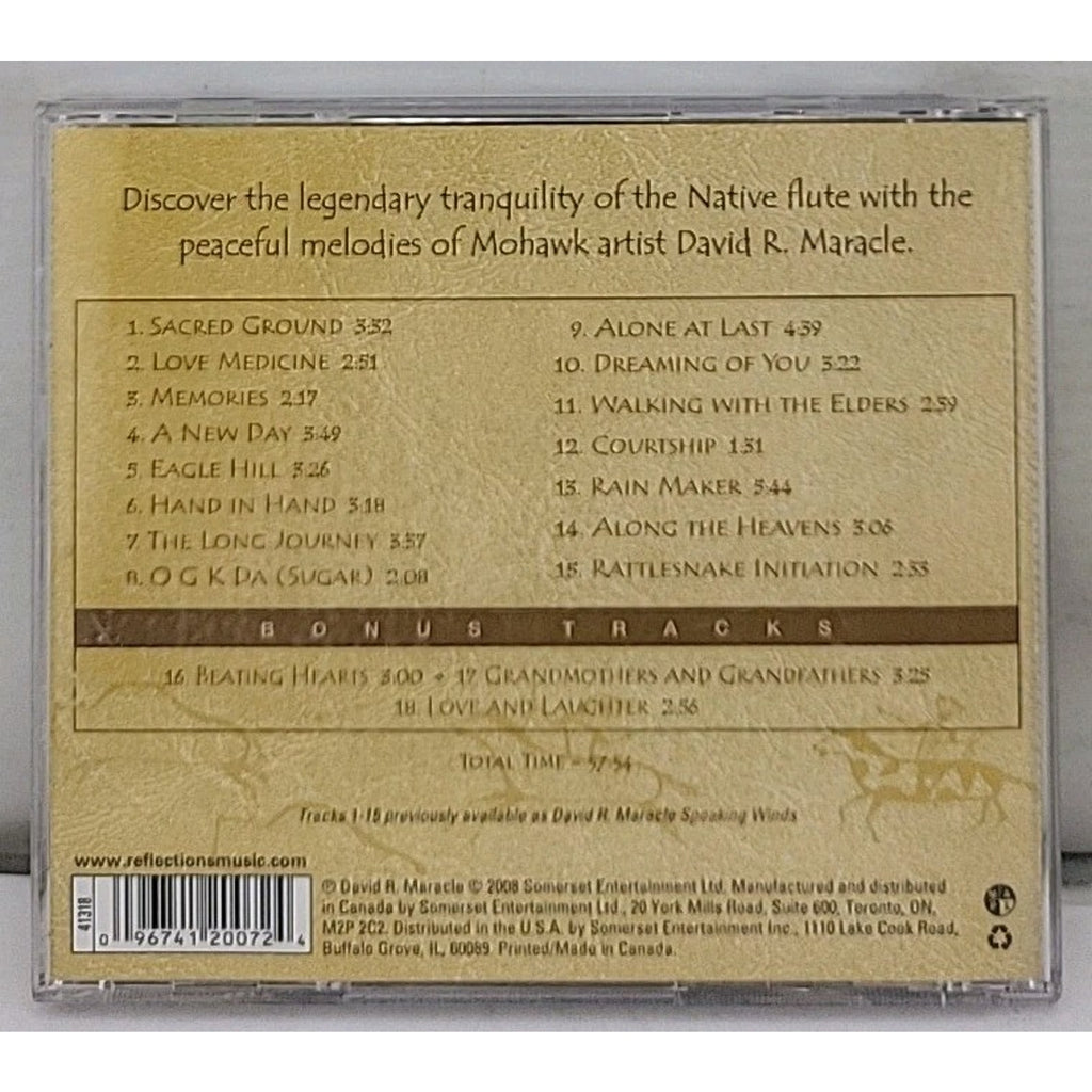 Spirit Flutes: The Gold Collection by David R. Maracle (CD, 2008, Reflections)