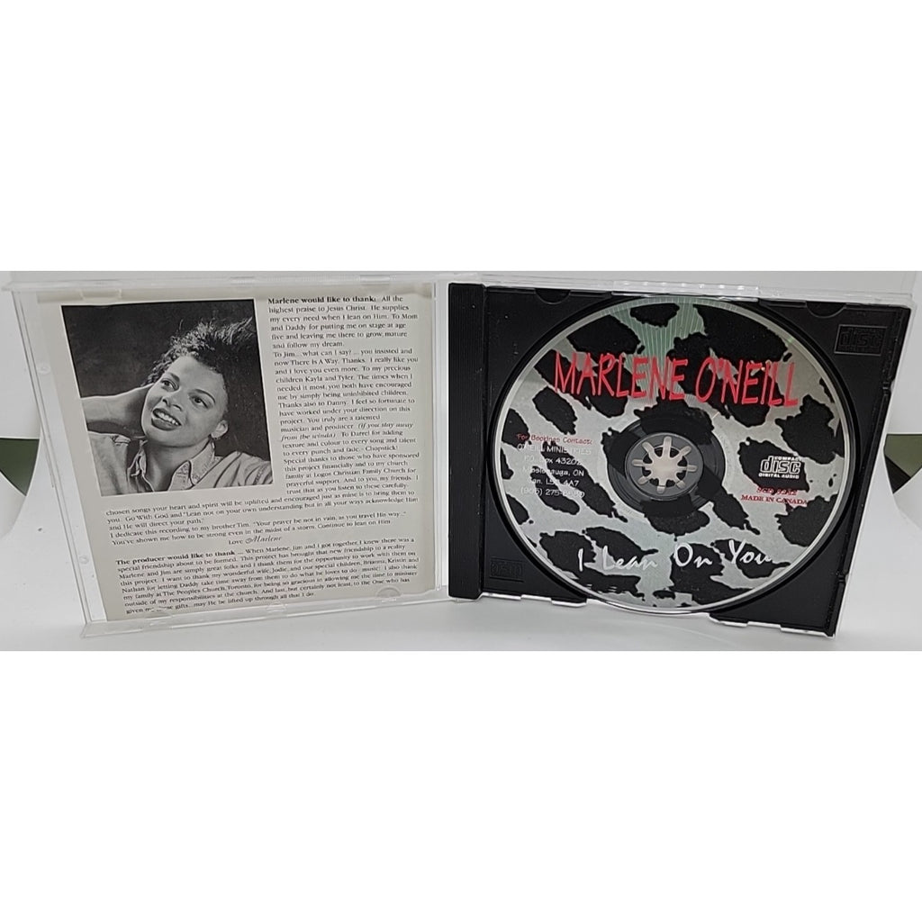 Marlene O'Neill I Lean On You (CD)