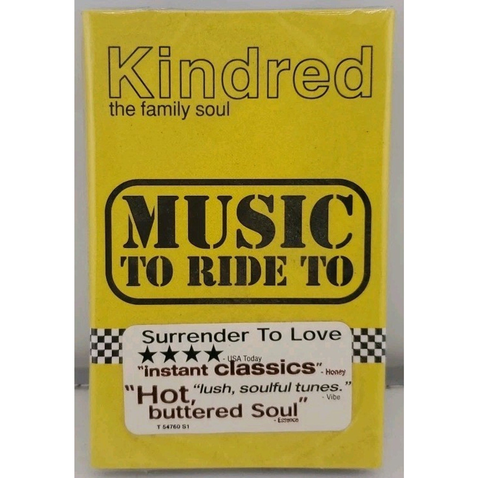 Kindred The Family Soul: Music To Ride To (Cassette) *Brand New*