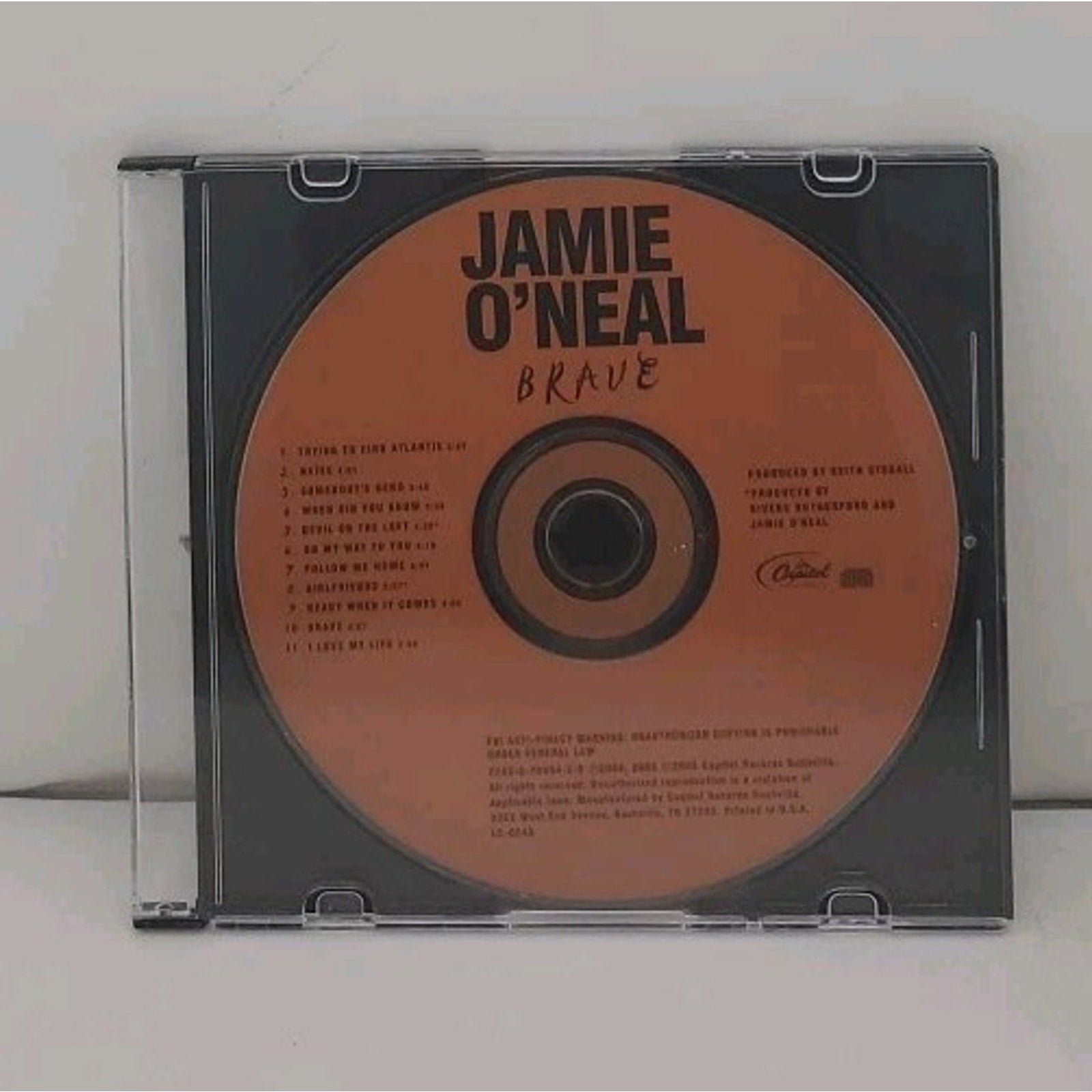 Brave by Jamie O'neal (CD, 2005) *Disc Only*