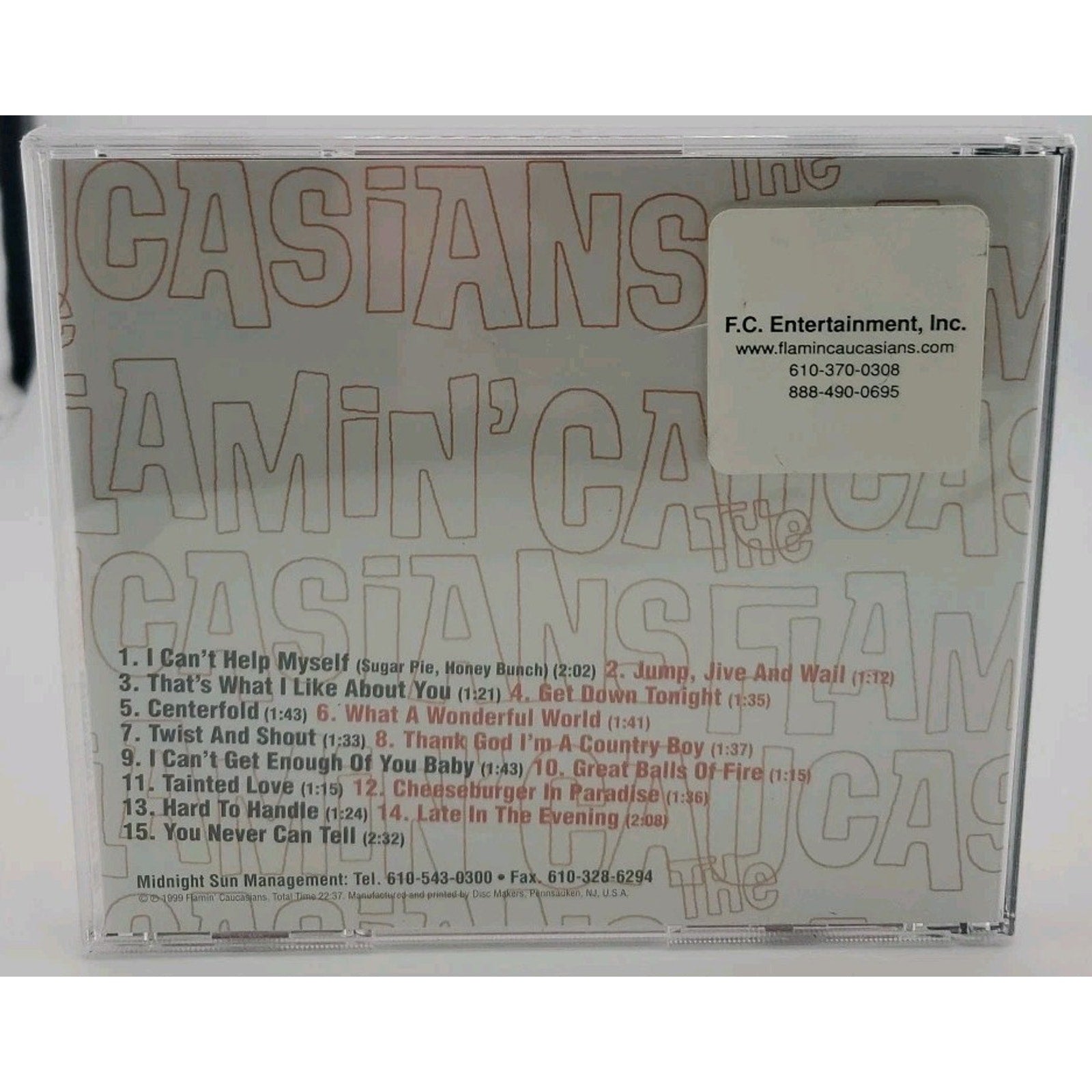 The Flamin' Caucasians Sampler (CD) *Brand New*