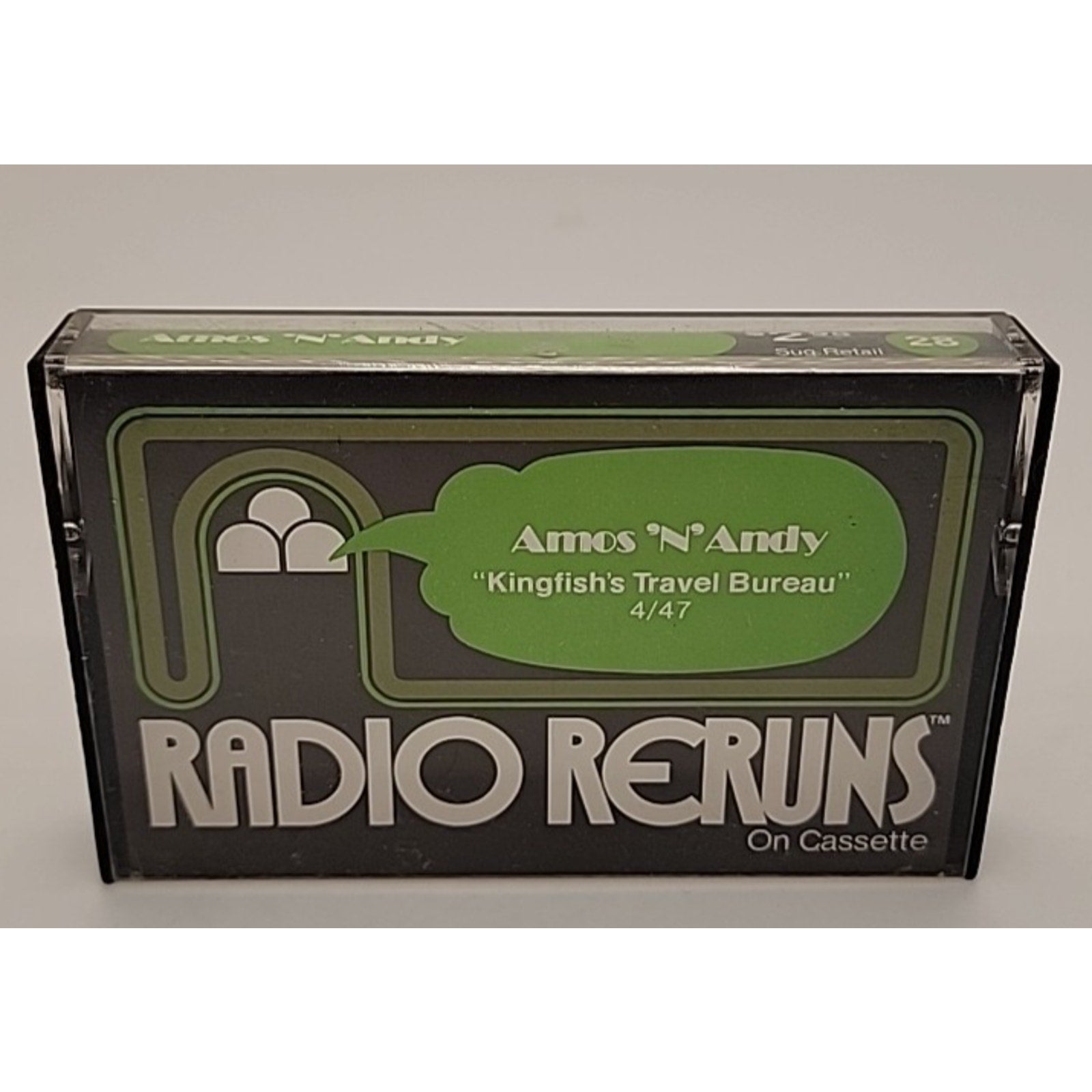 Radio Reruns 28 Amos 'N' Andy Kingfish Travel Bureau (Cassette)