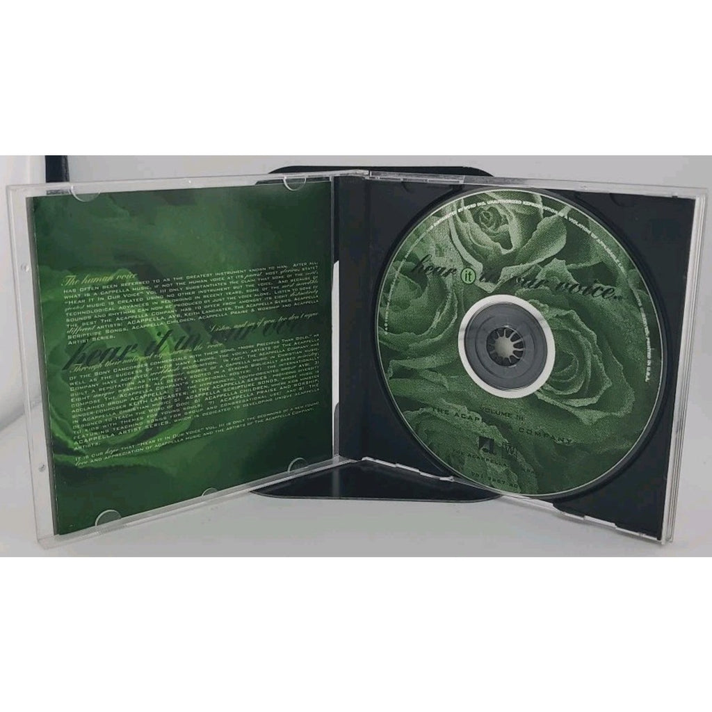 Hear it in Our Voice Volume III: The Acappella Company - (1995 Word) (CD)