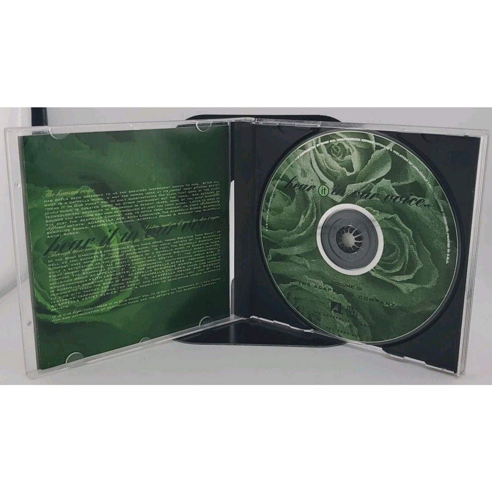 Hear it in Our Voice Volume III: The Acappella Company - (1995 Word) (CD)