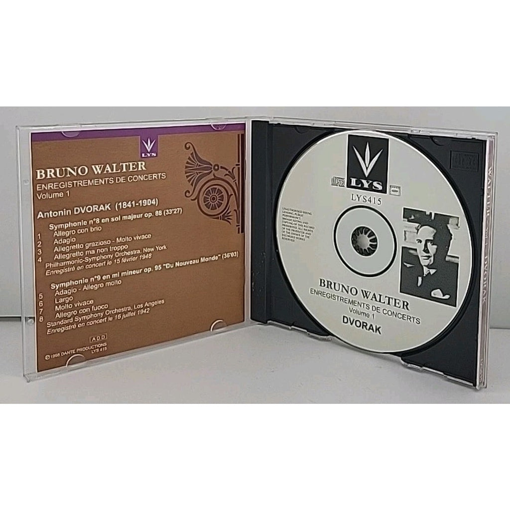 Walter - Dvorak - Enregistrements De Concerts Volume 1 CD