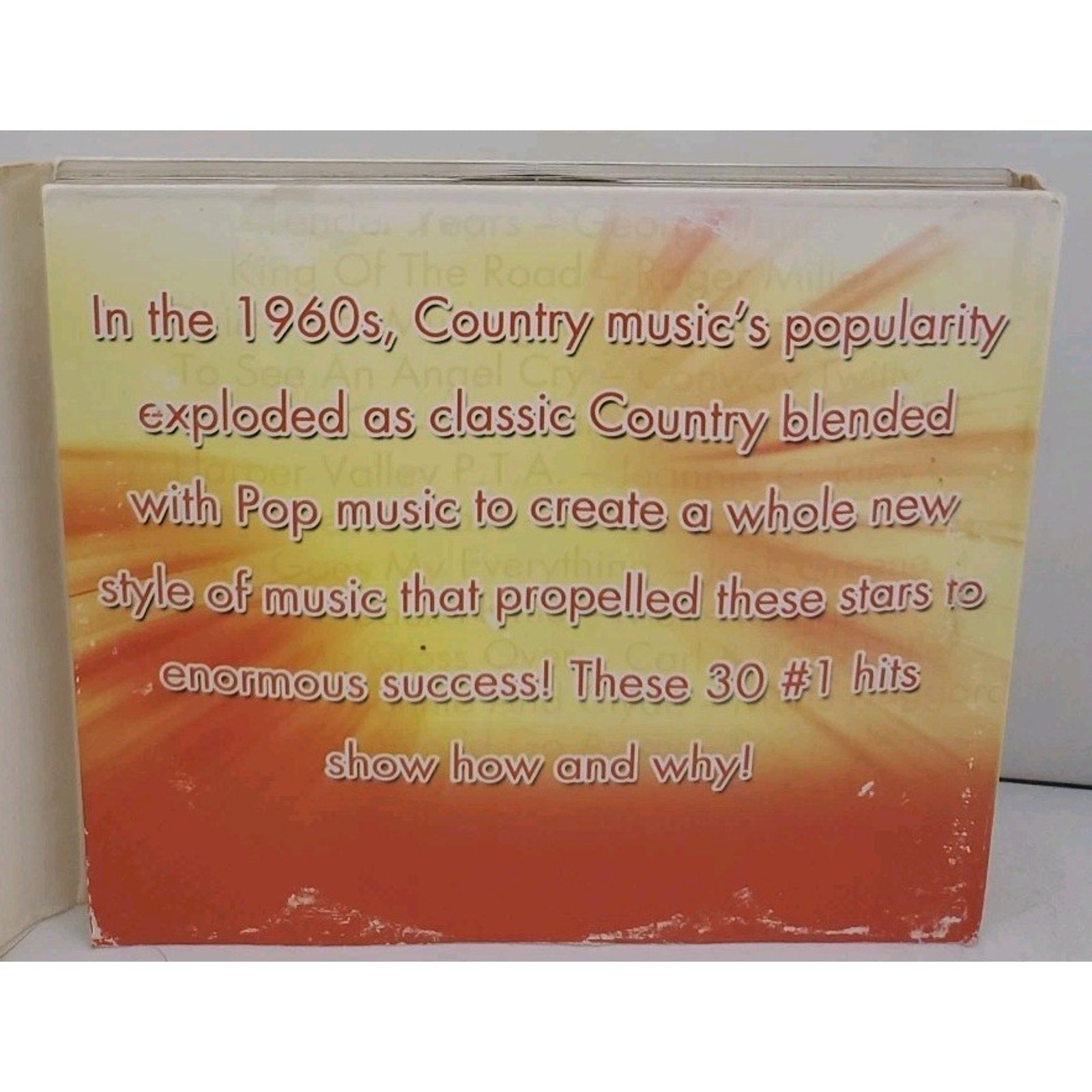 CD - 30 #1 Country Hits of the 1960s (3 CD) George Jones / Merle Haggard
