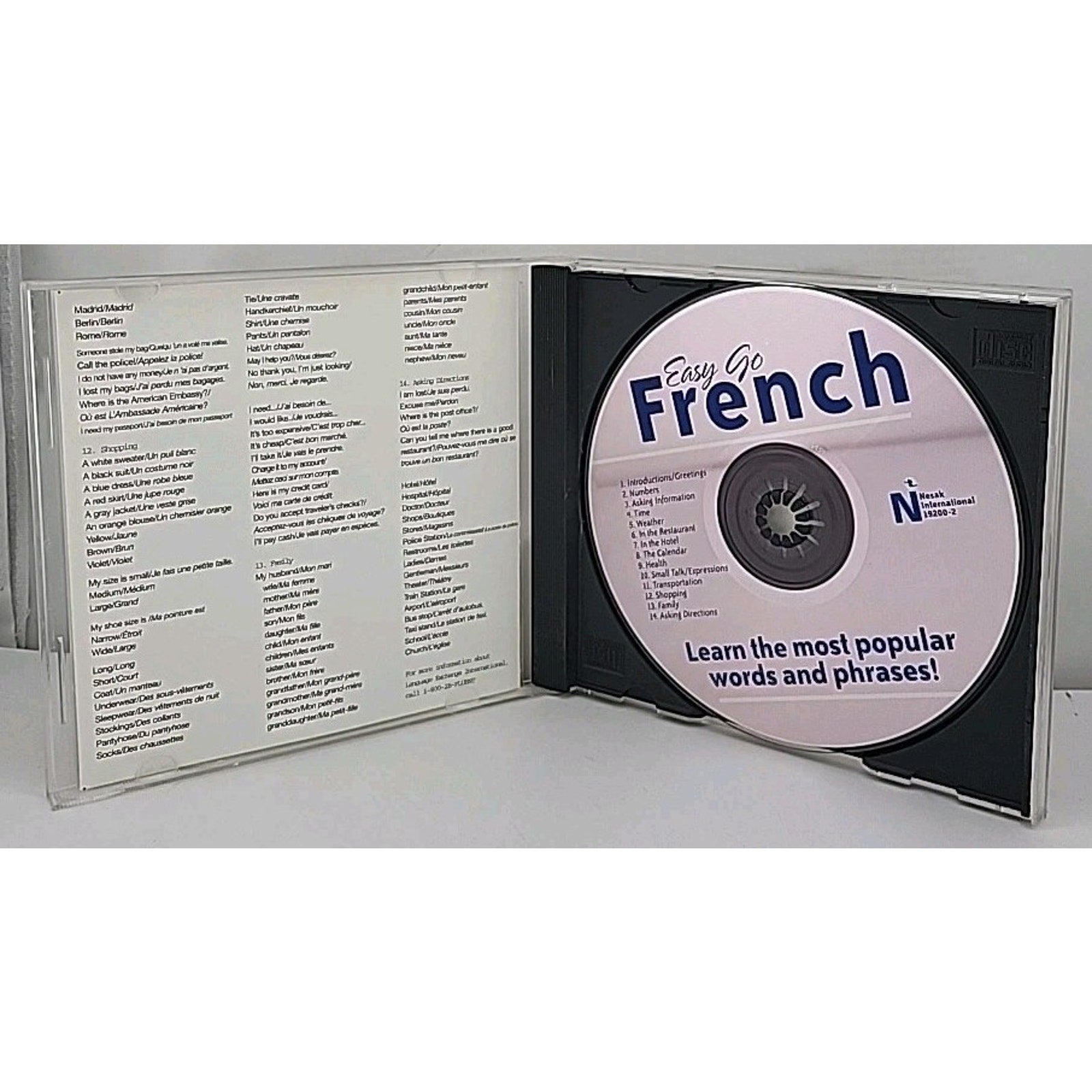 Easy Go French by Easy Go (CD, 1999)