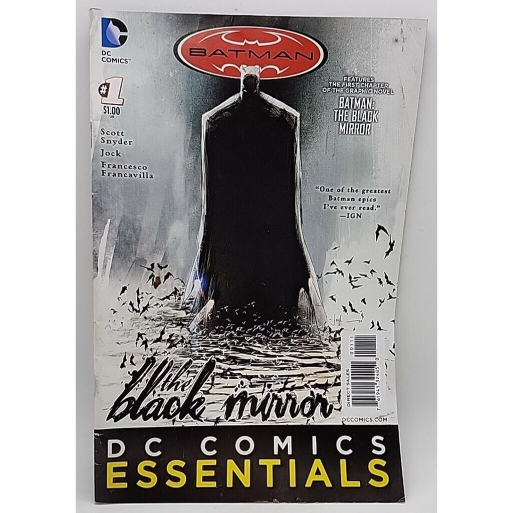 Batman: The Black Mirror #1 DC Comics, 2011