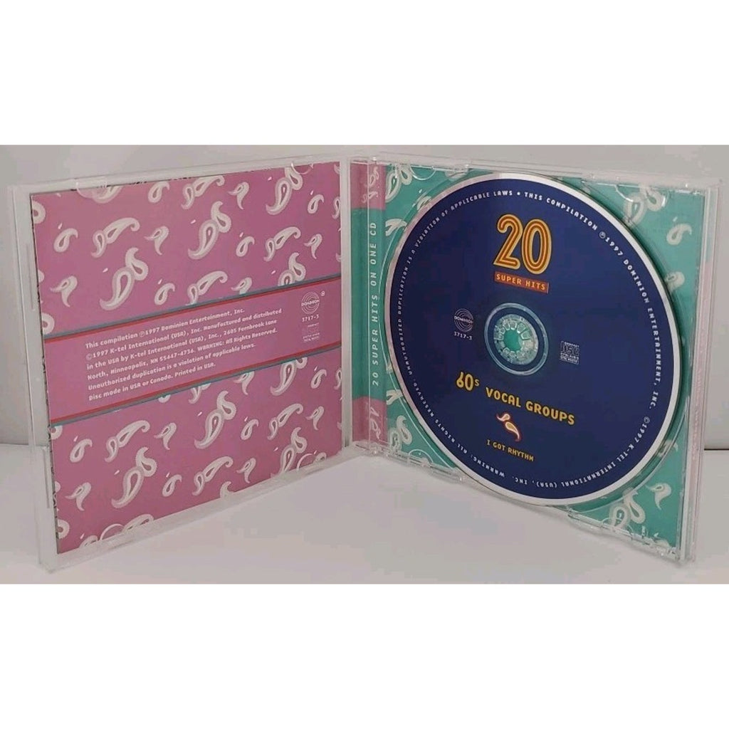 60s Vocal Groups I Got Rhythm CD - 20 Super Hits