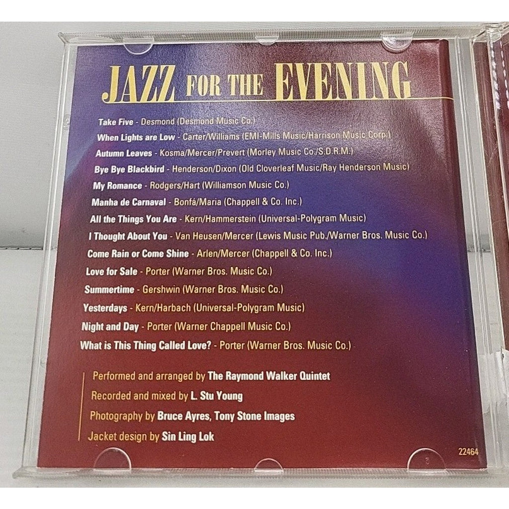 Jazz For The Evening By Various Artists (CD, 2001)