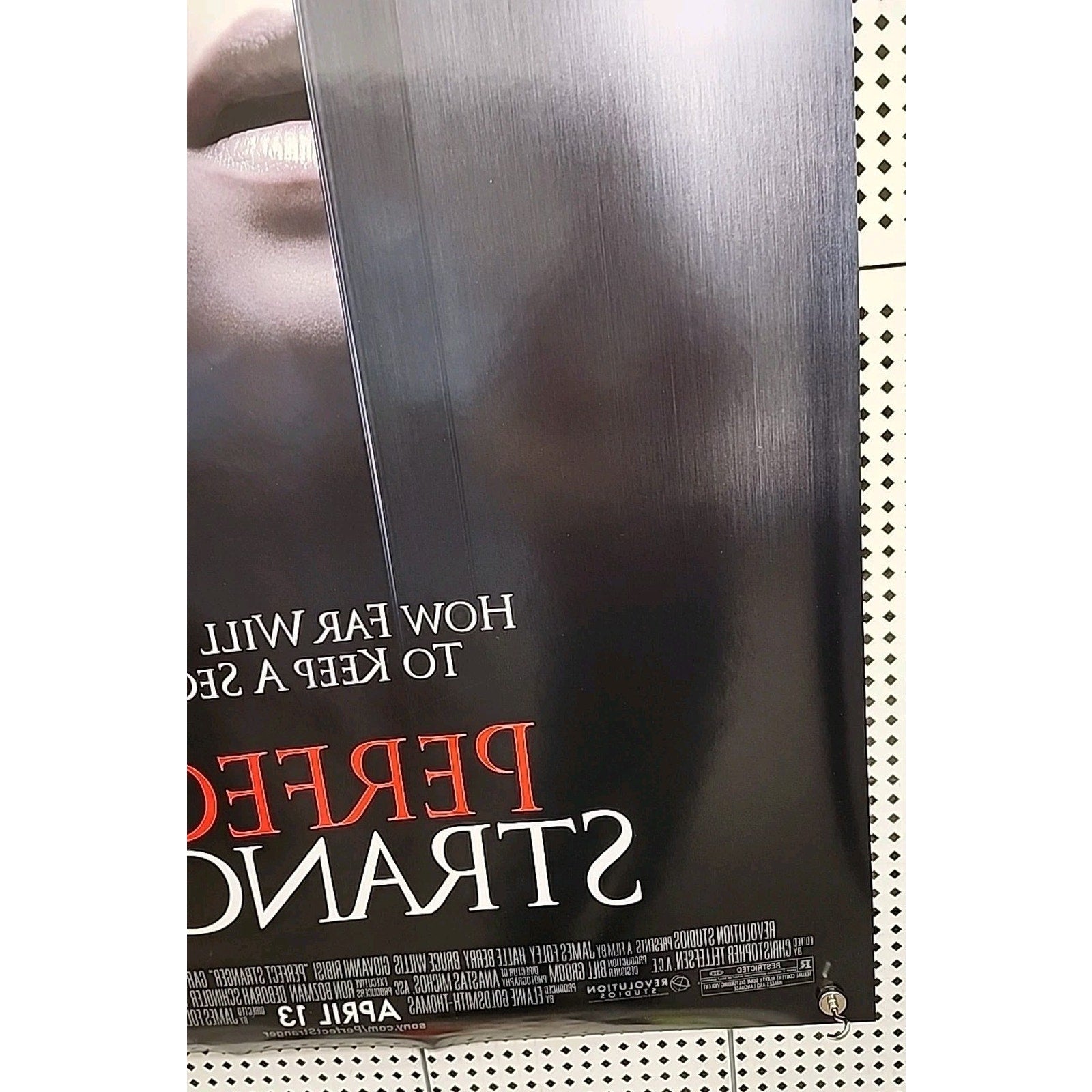 Perfect Stranger- Original DS Movie Poster - Willis 27x40