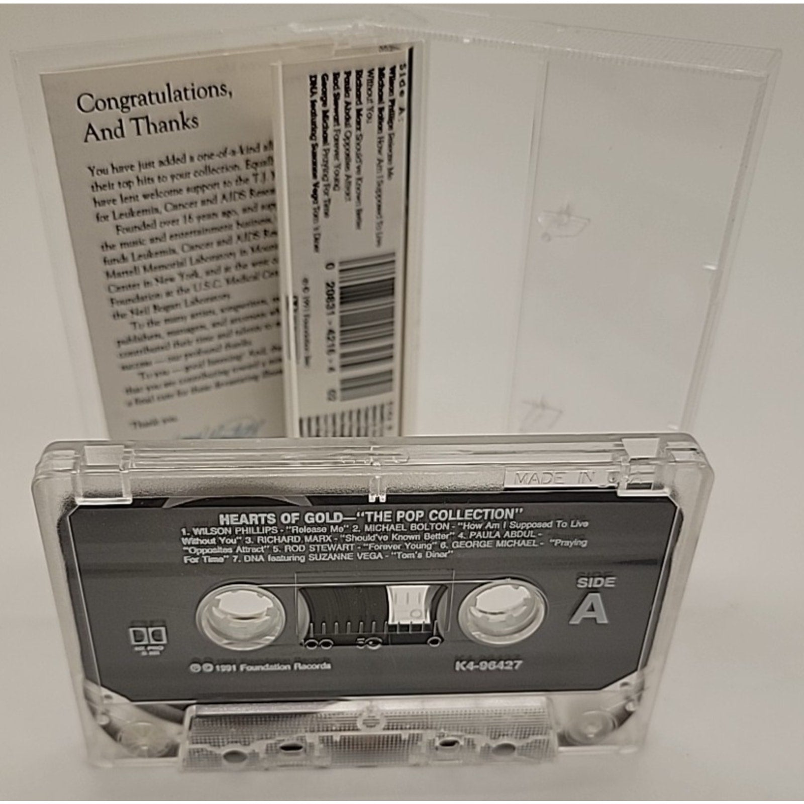 Hearts Of Gold The Pop Collection (Cassette)