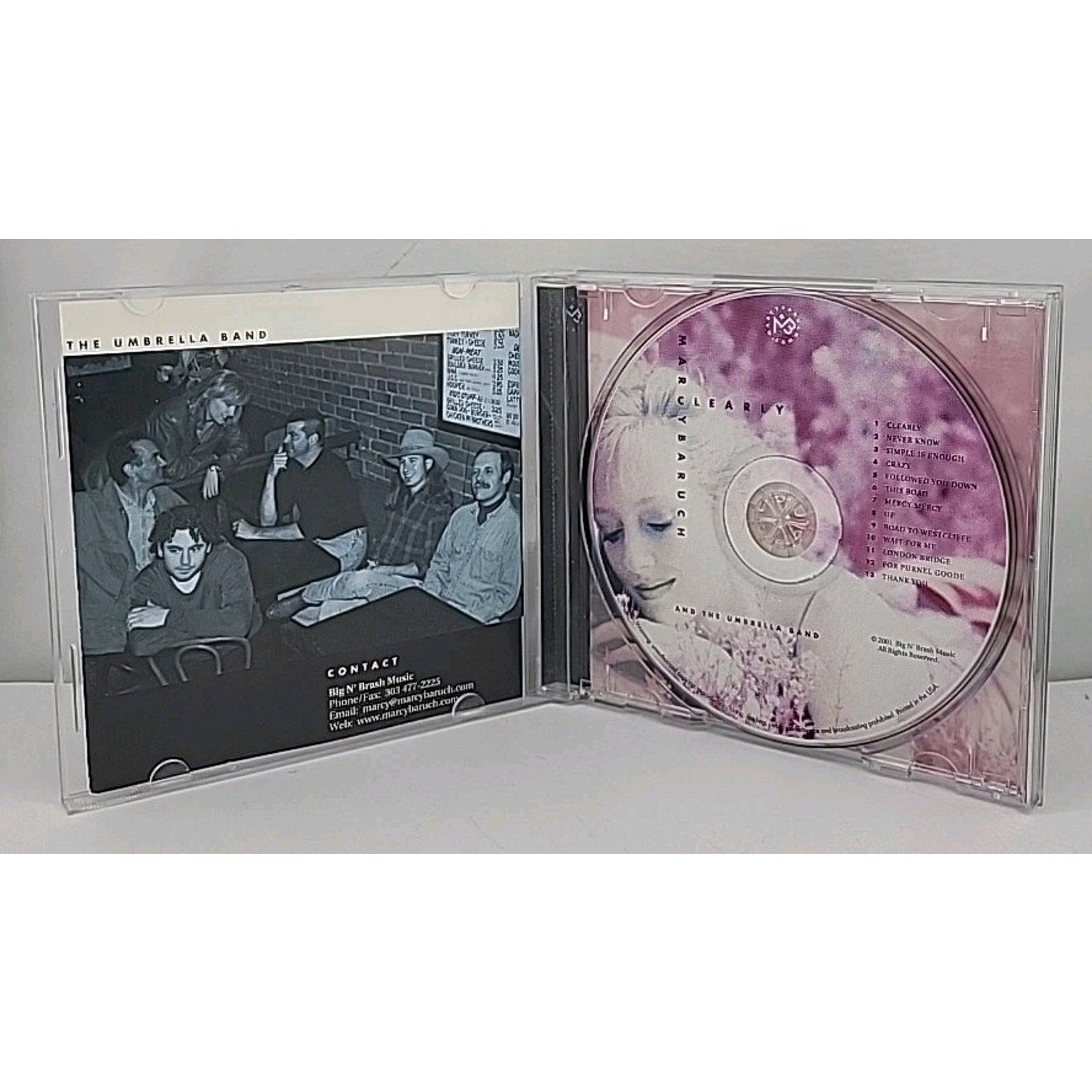 Clearly by Marcy Baruch (CD, 2001)