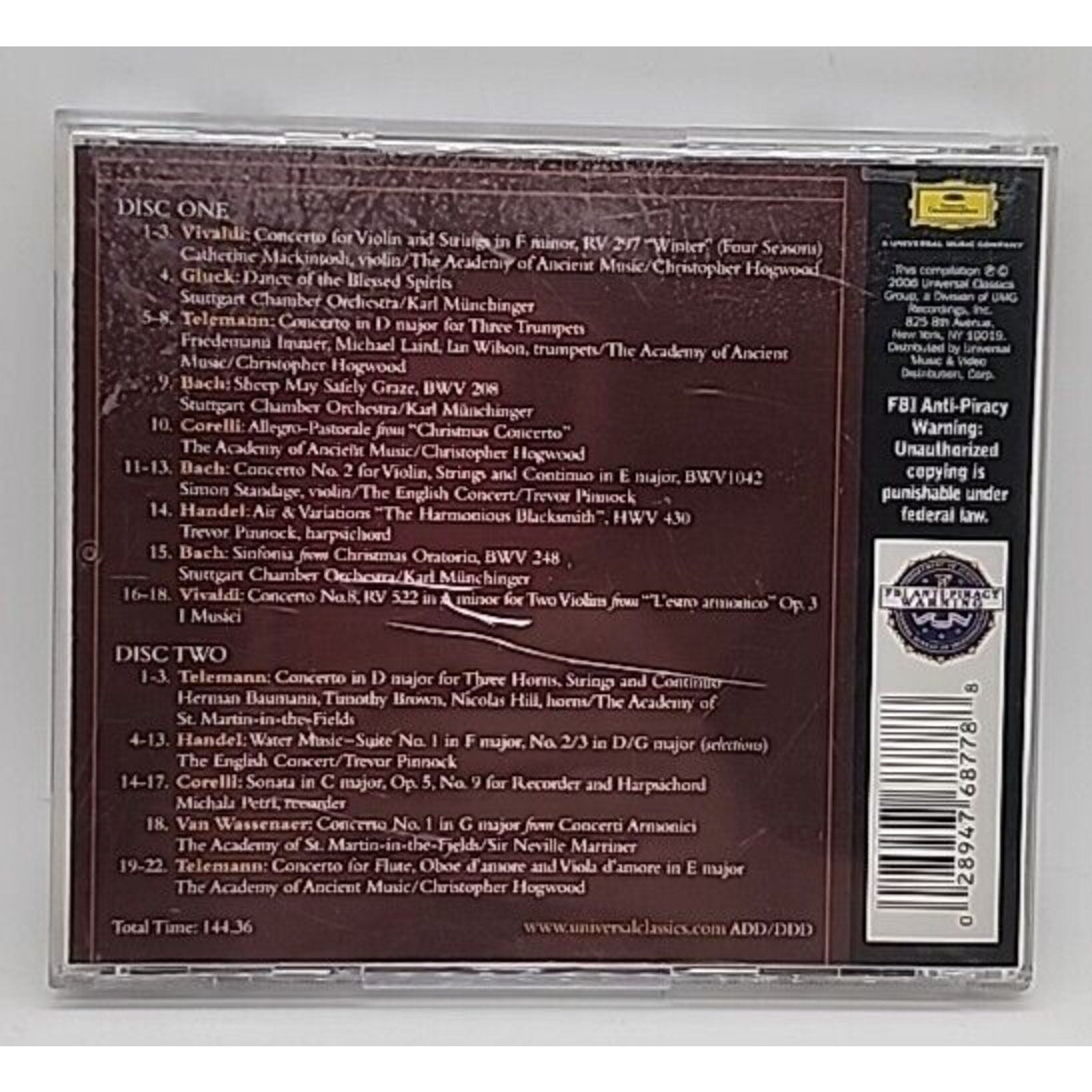 Baroque Splendour by Various (CD, 2006)