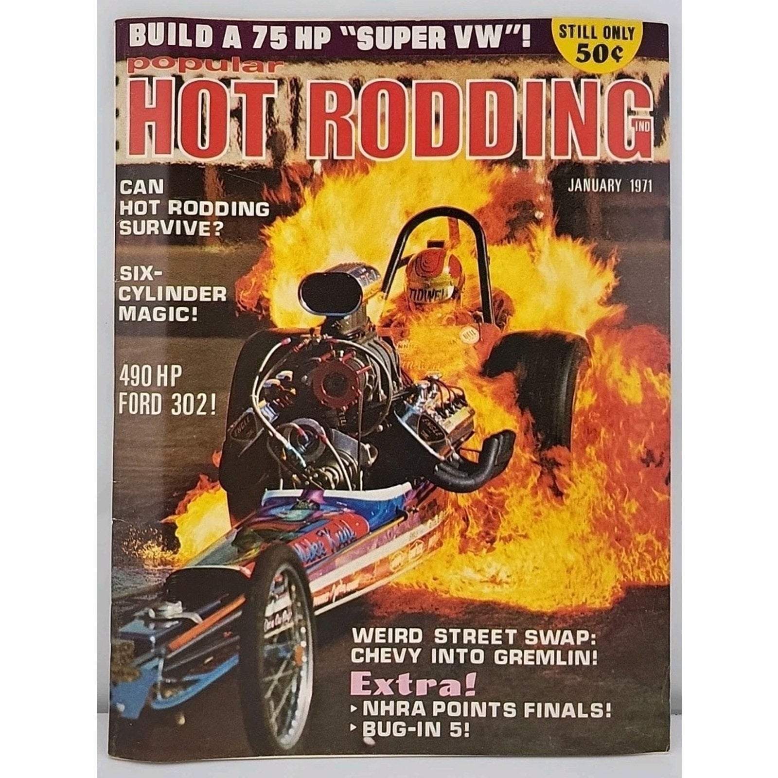 Popular Hot Rodding Magazine January 1971