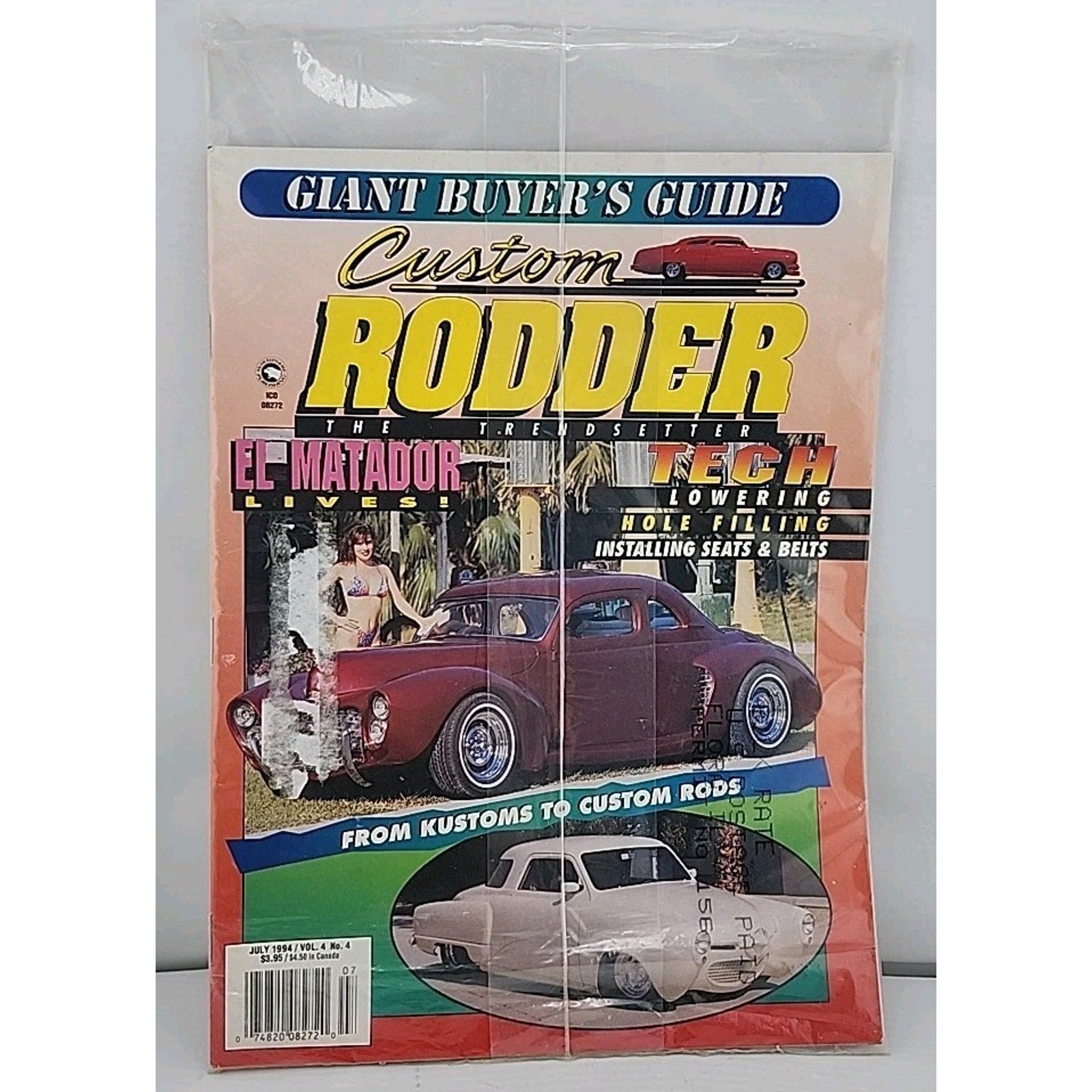 Custom Rodder July 1994 Vol 4 No 4 *Brand New*