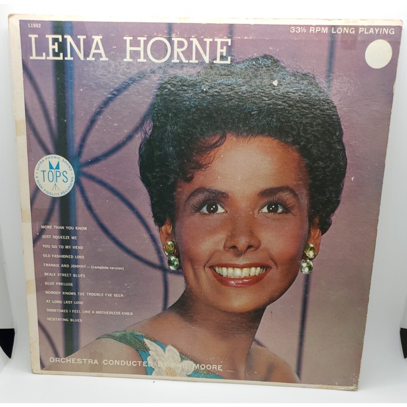 Lena Horne- Tops Records-L 1502-1958