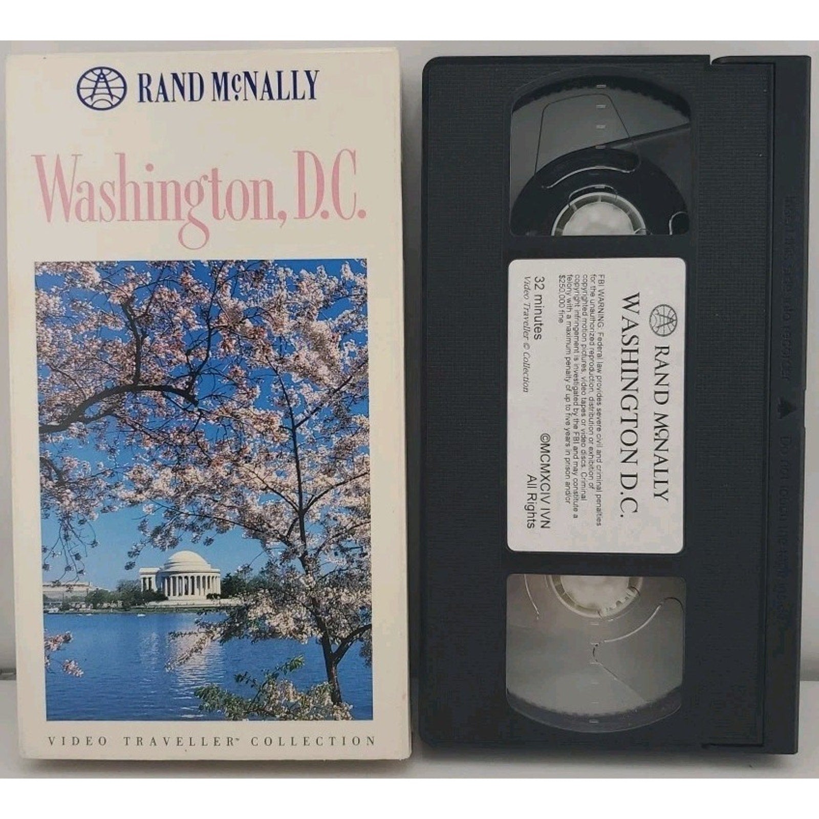 Rand McNally Washington D.C. Video Traveller Collection (VHS)