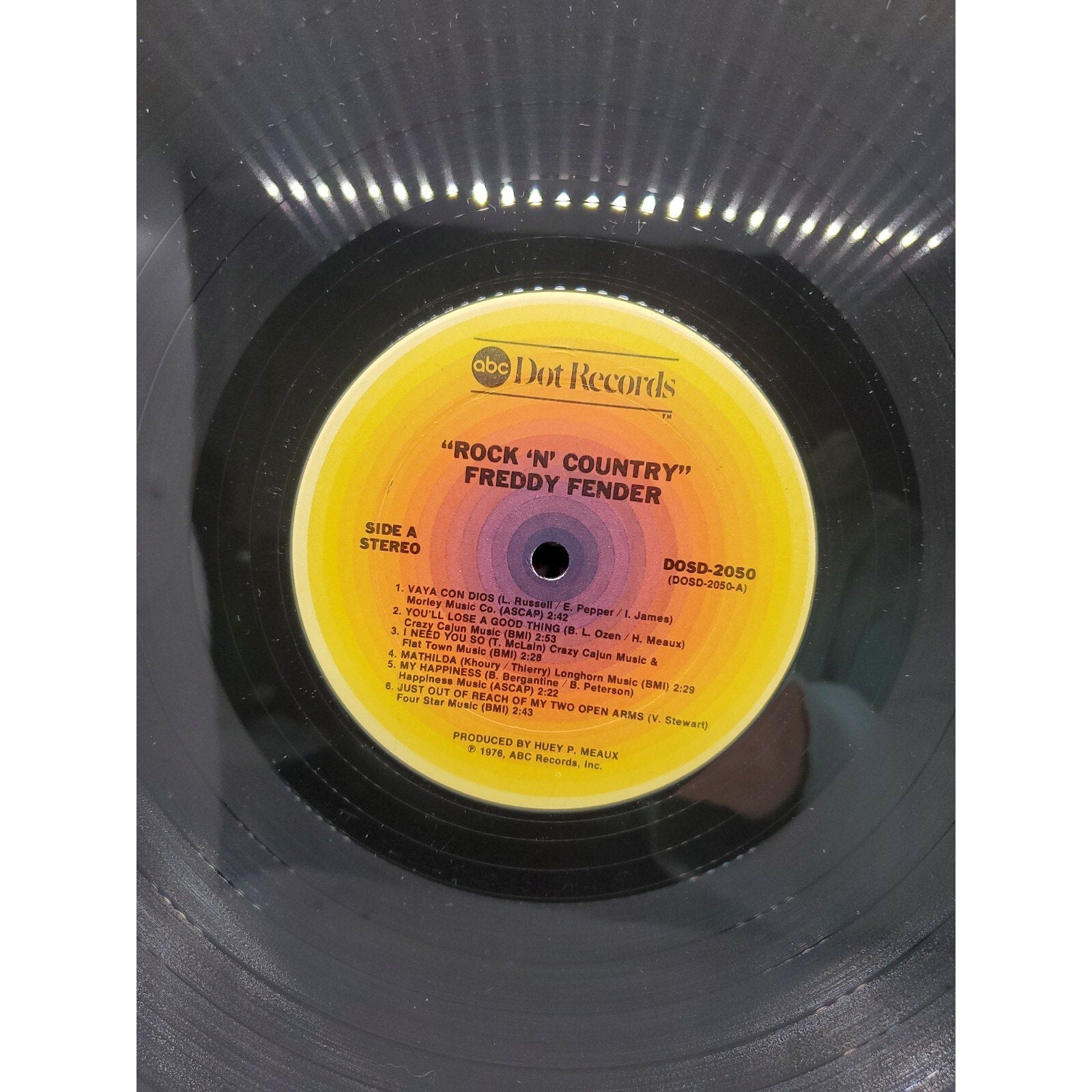 Freddy Fender Rock 'n' Country (Record)