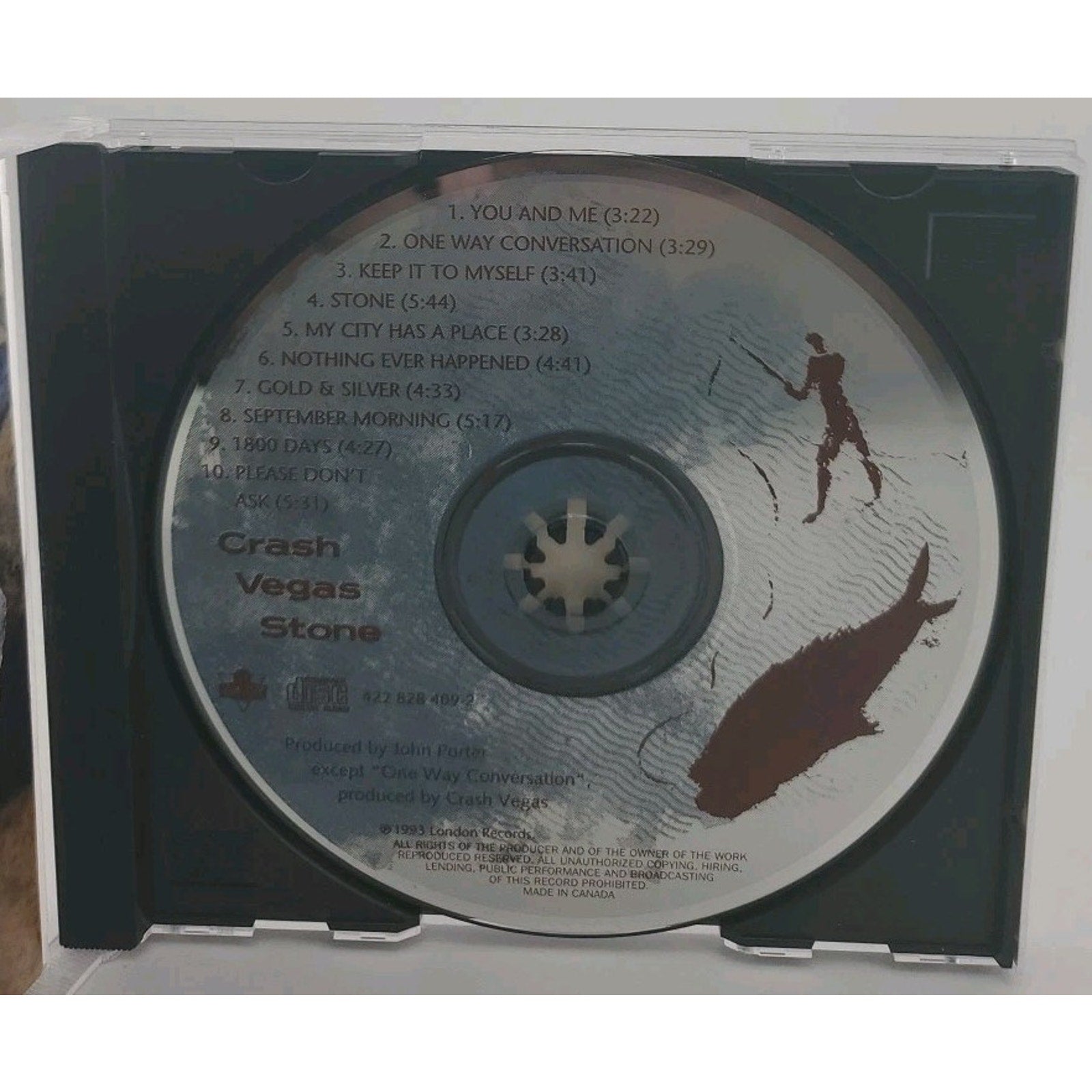Stone by Crash Vegas (CD, Apr-1993, London (USA))