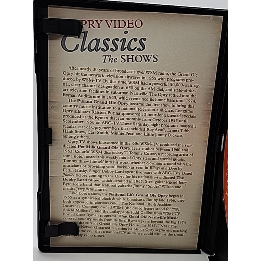 Opry Video Classics Honky-Tonk Heroes (2007, DVD)