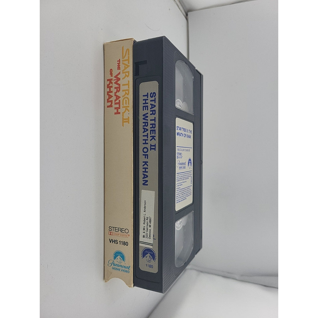 Star Trek Ser.: Star Trek II : The Wrath of Khan (1982, Video, VHS Format)